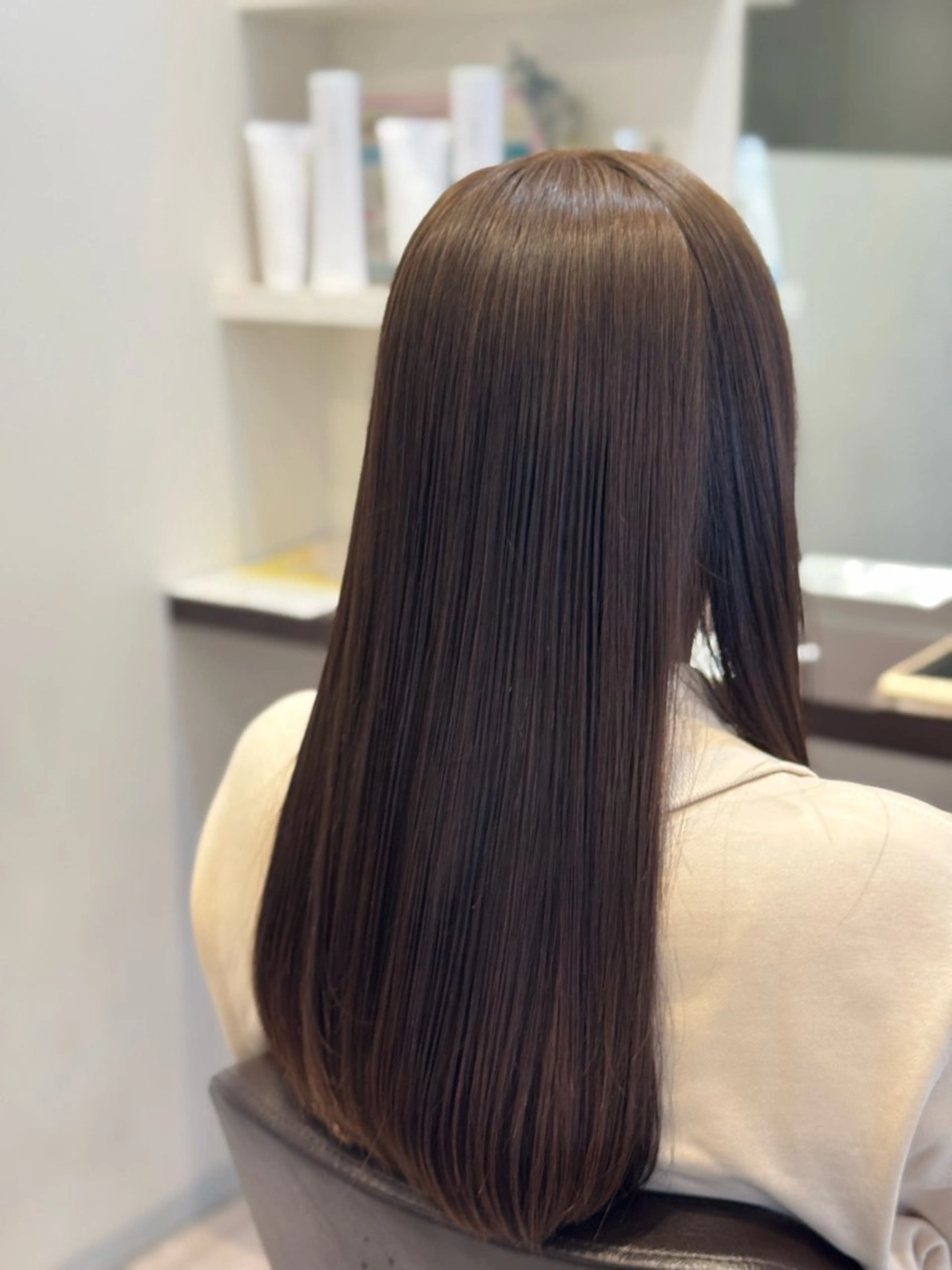 👑浸透力No.1の集中補修👑　カット＋高品質カラー＋COTAプレミーク超音波トリートメントの写真