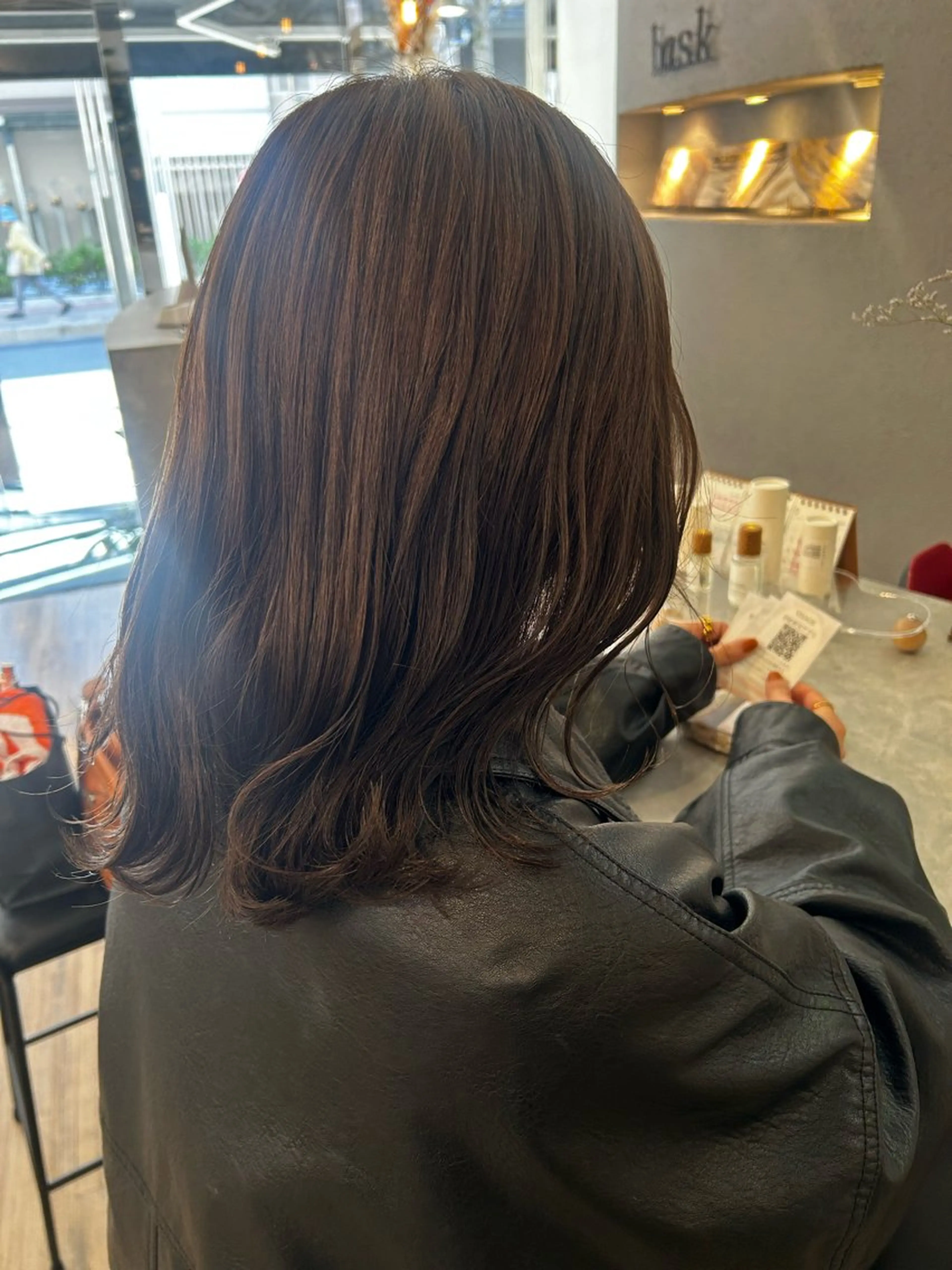 ミディアム カラー ブリーチ／ヘアセット 🪞🌙minamiのヘアスタイル