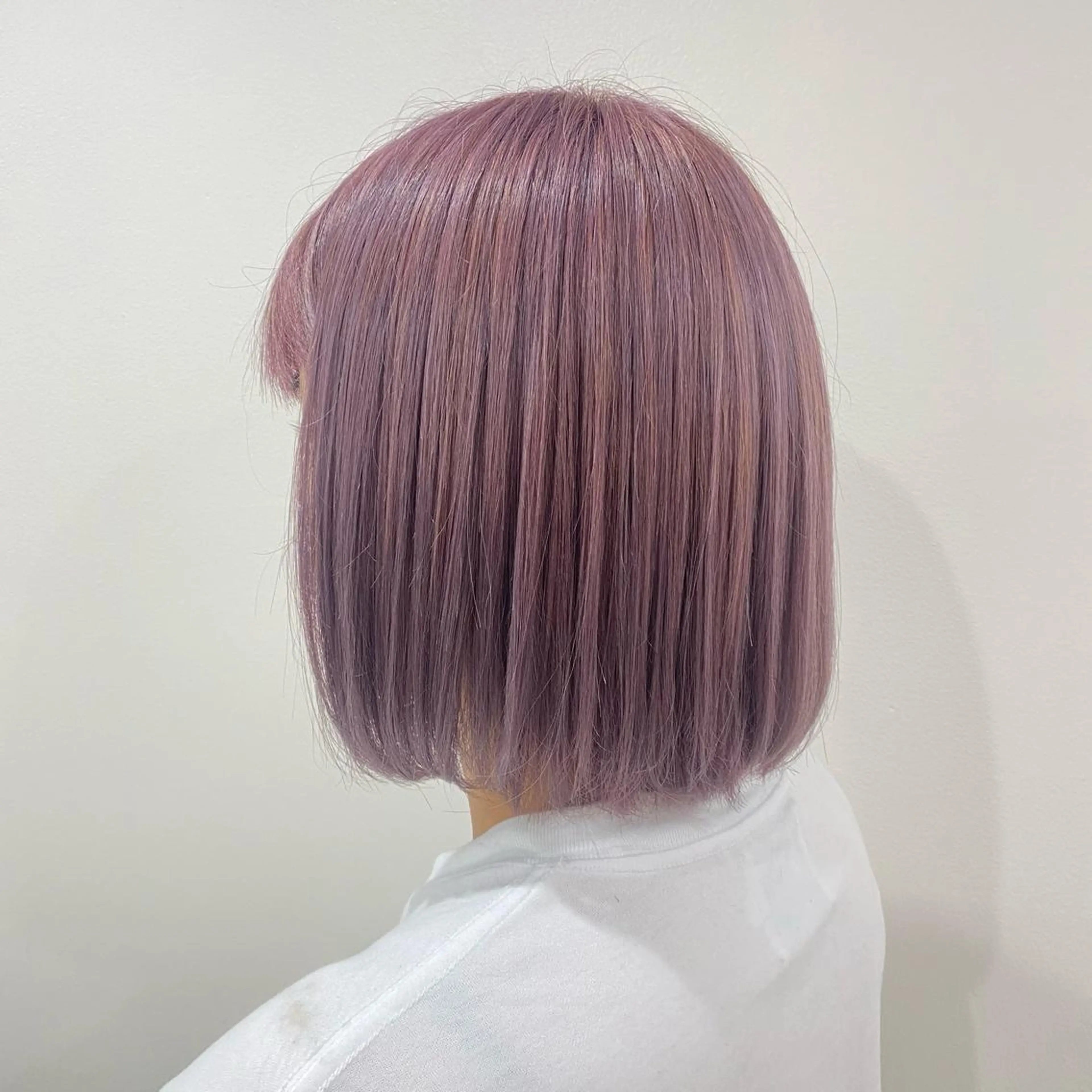 ショート カラー マンツーマン女性 美容師 奏のヘアスタイル