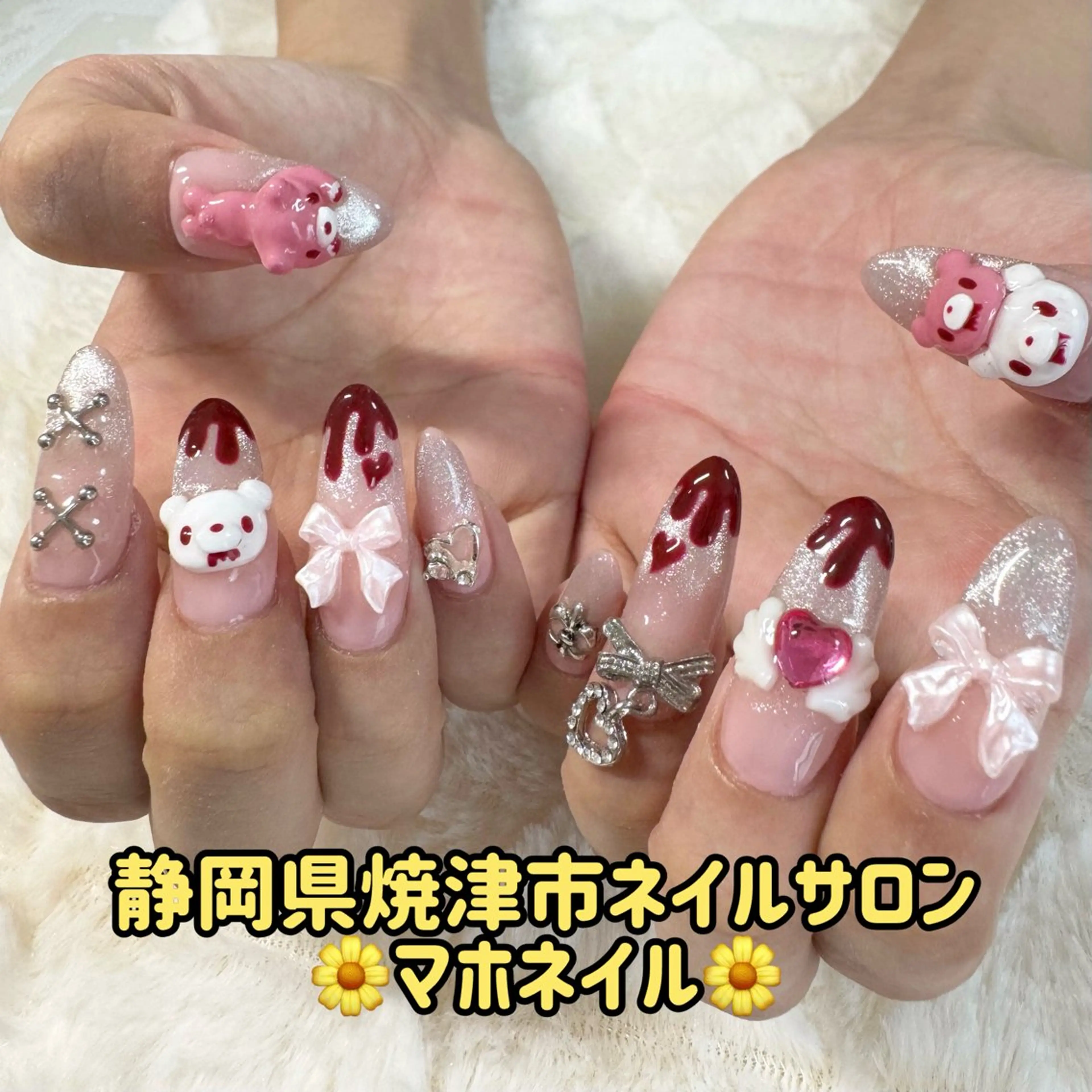 ネイル アートネイル ワンカラーネイル スカルプネイル maho nail マホネイルのネイルデザイン