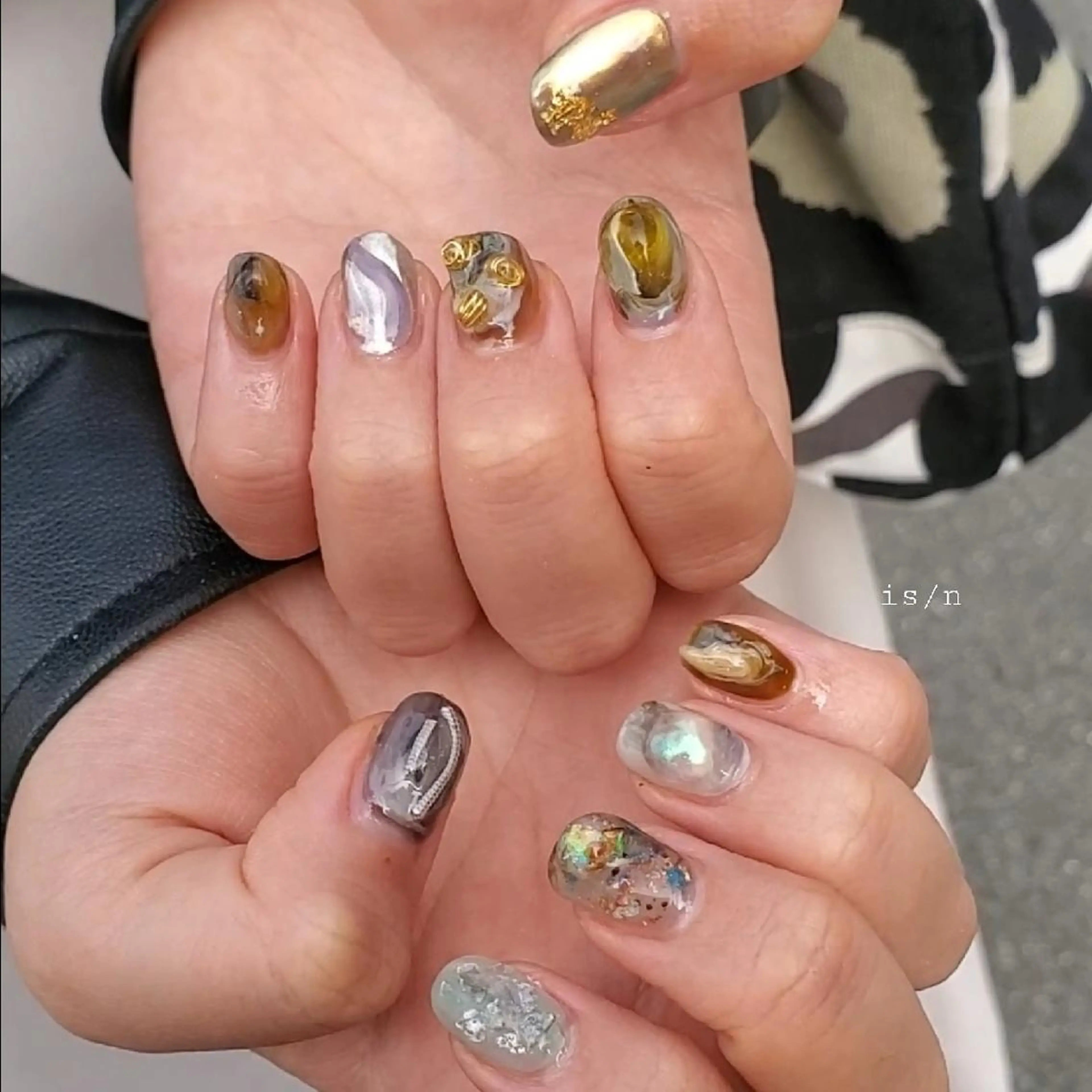 ネイル ハンドネイル 店長 佐藤のネイルデザイン