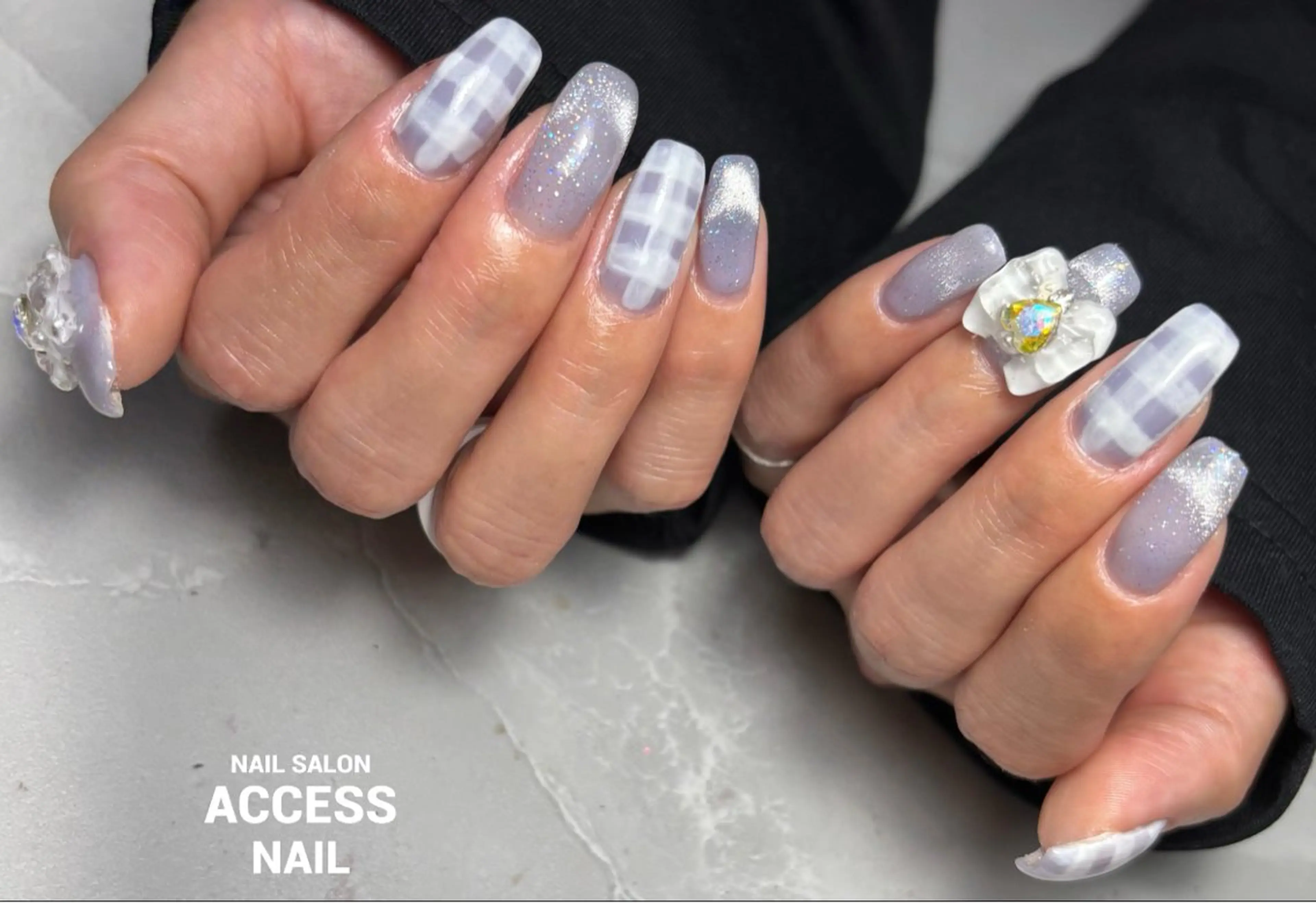 ネイル access nailのネイルデザイン