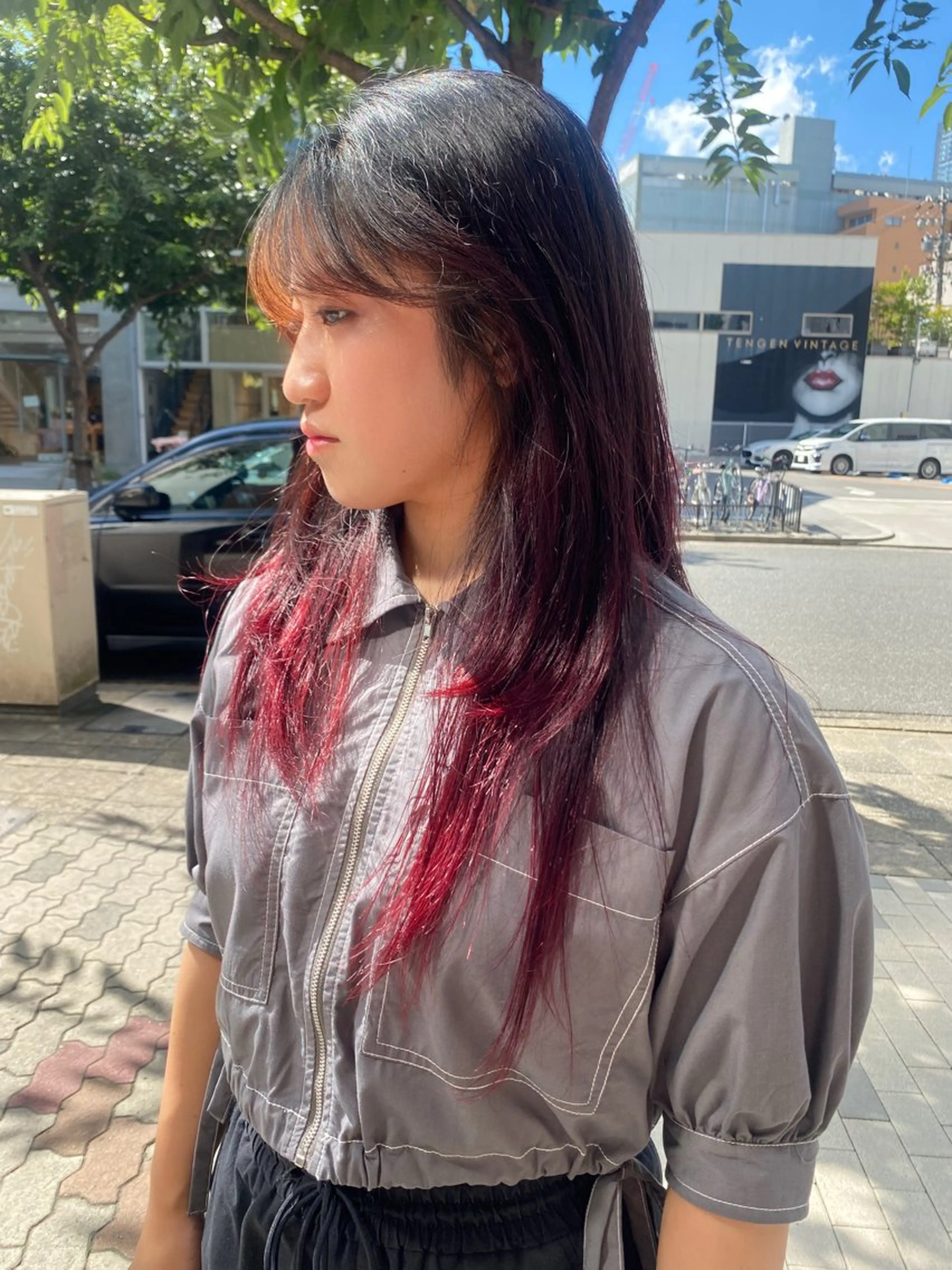 ロング ヘアカラー sea's所属・ヒラカホ/矢場町/ ブリーチ/似合わせのヘアスタイル