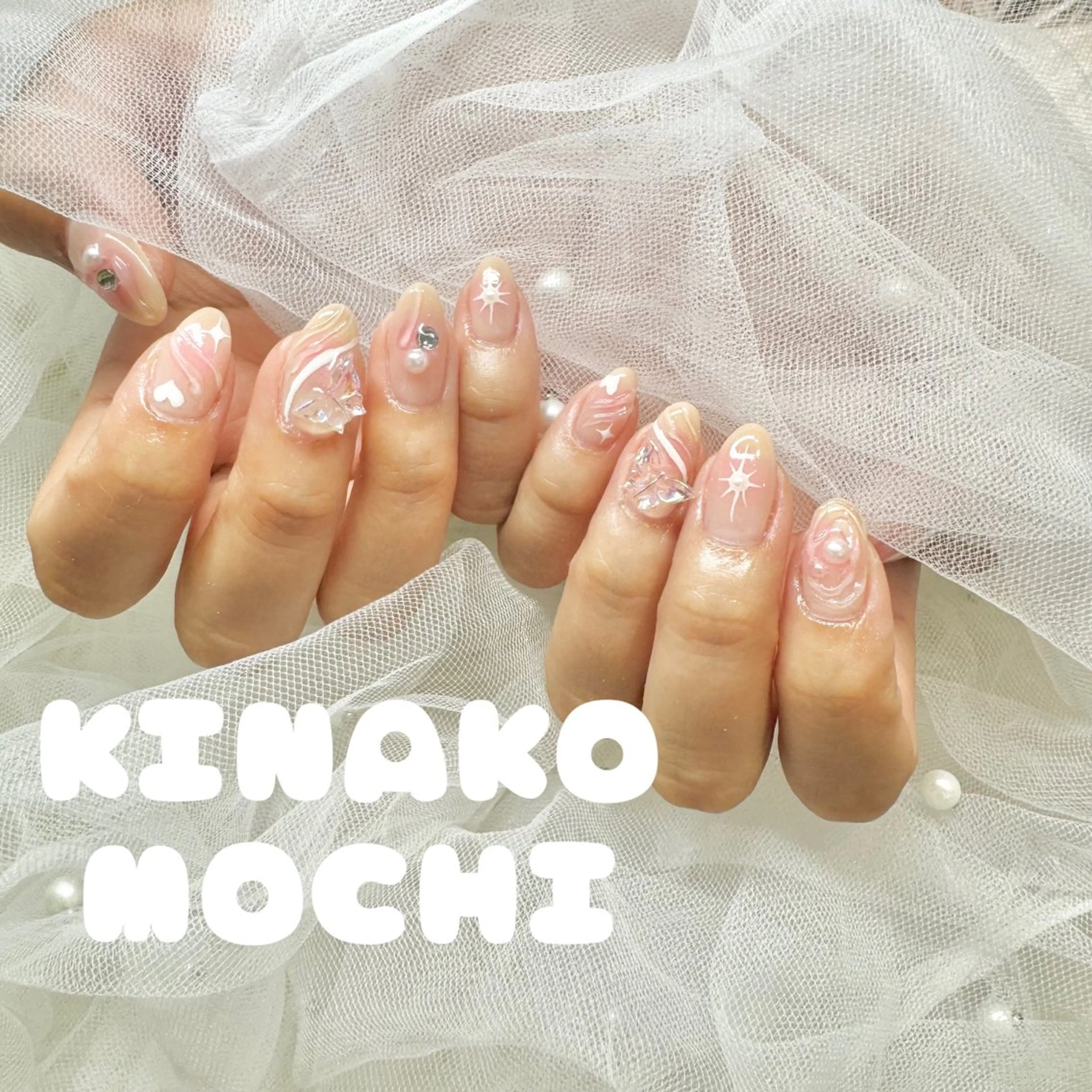 ネイル Nail Salon  Soleil所属・SOLEIL☀️｡ﾟ ワンホン/推し活のネイルデザイン