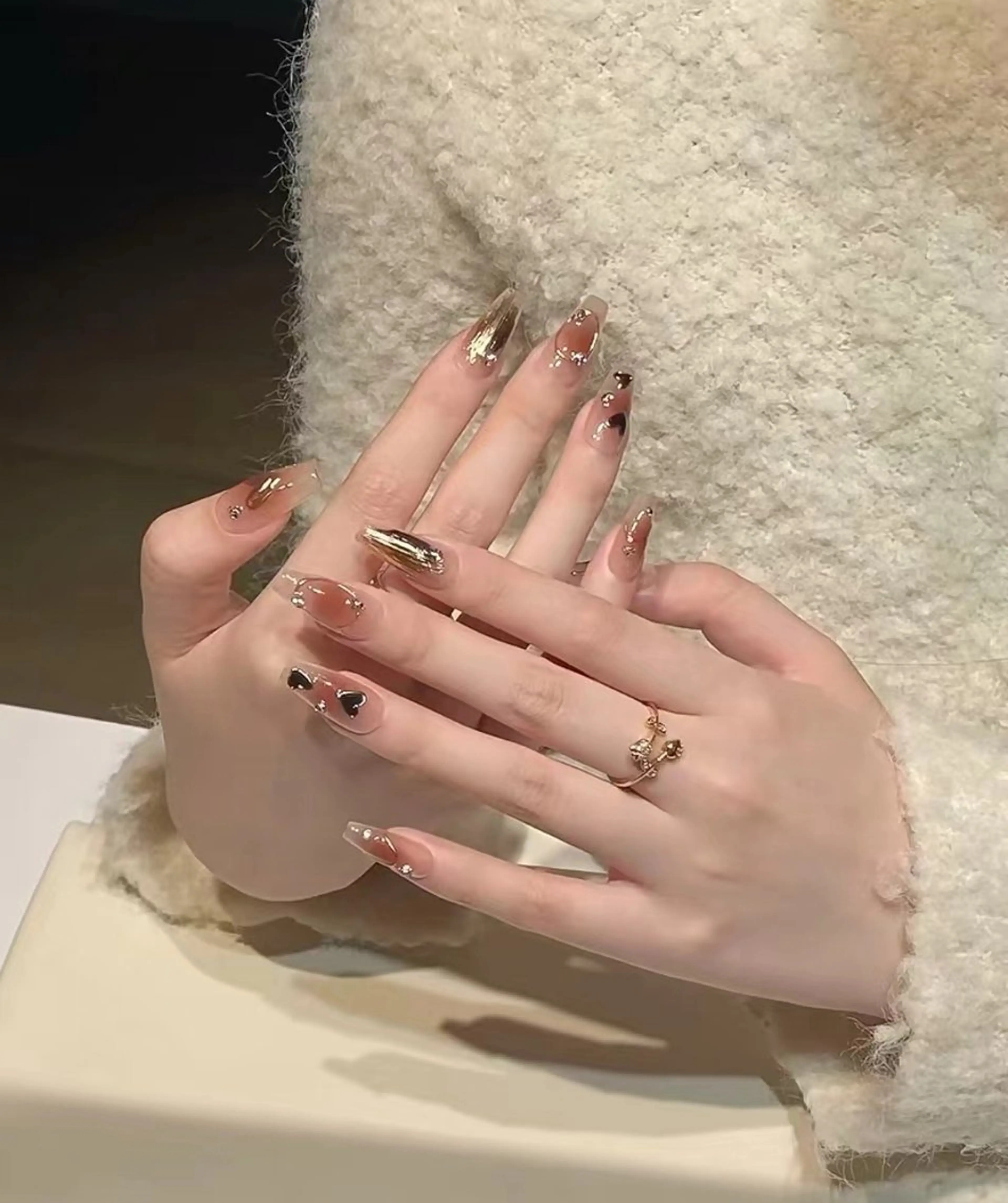 ネイル ハンドネイル 神本 嵐のネイルデザイン