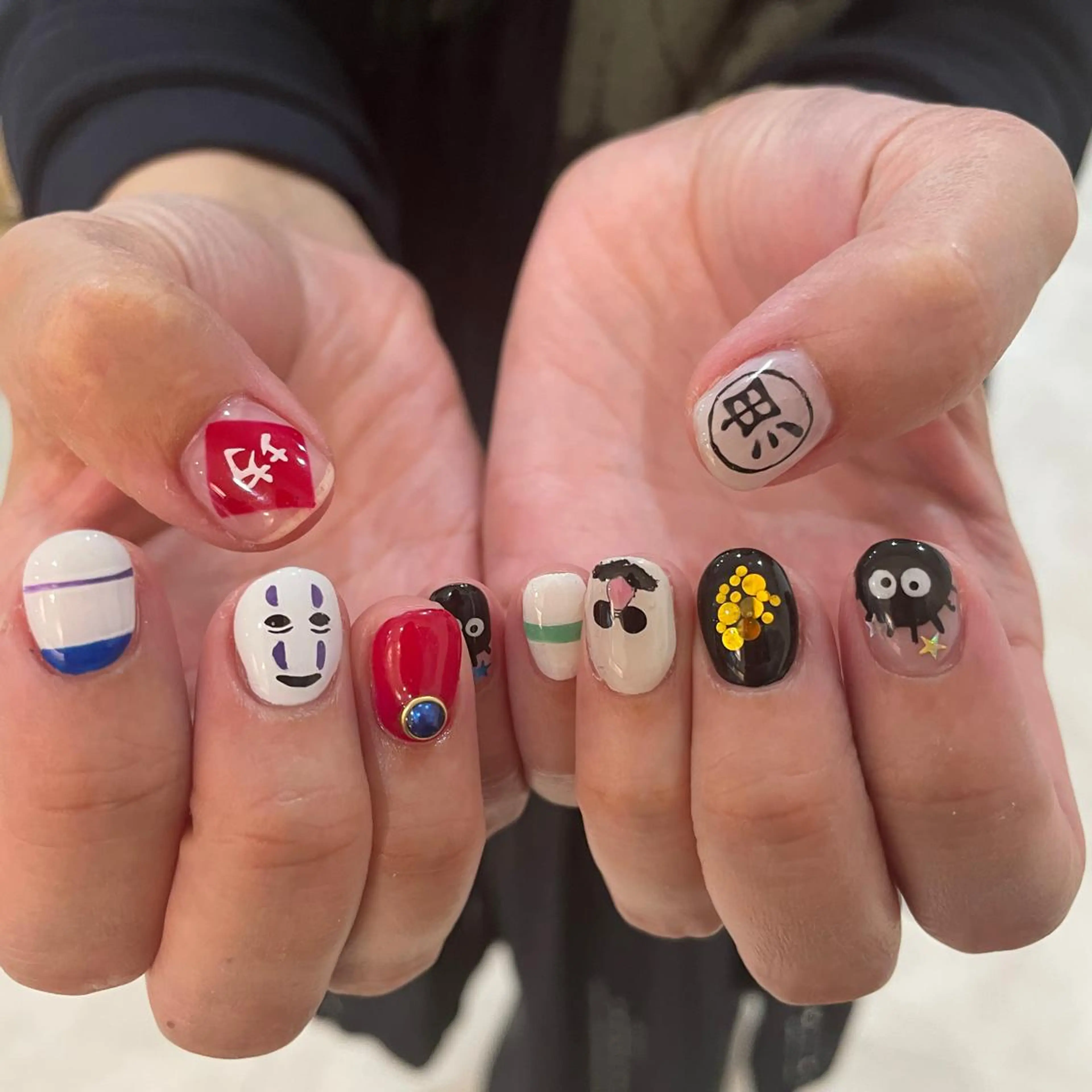 アート時間内やり放題【おまかせ･持ち込みOK•パーツ付き】<120分>❤️‍🩹の写真