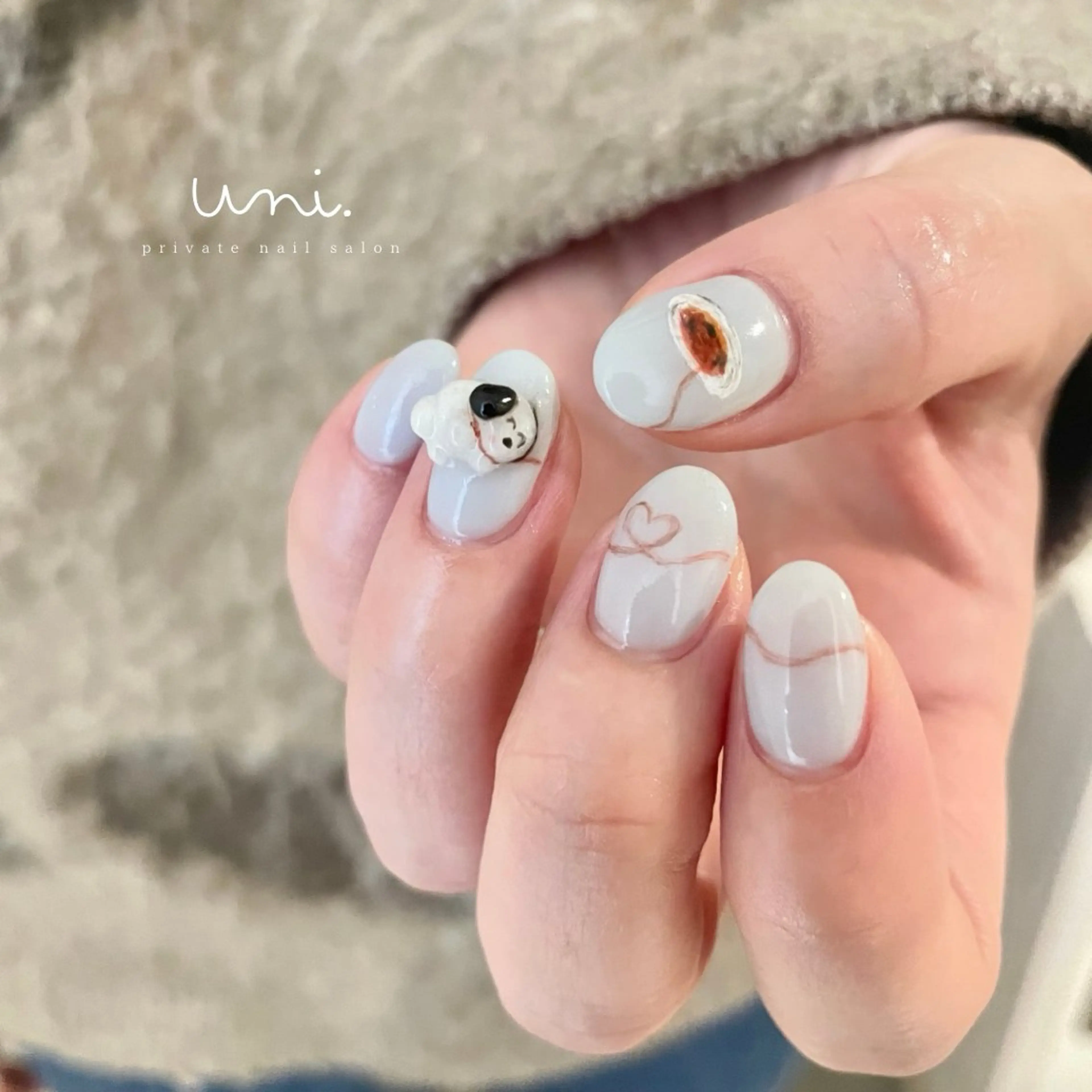 ネイル ハンドネイル フットネイル private nail salon Uni.【ユニ】所属・Uni. 【ユニ】のネイルデザイン