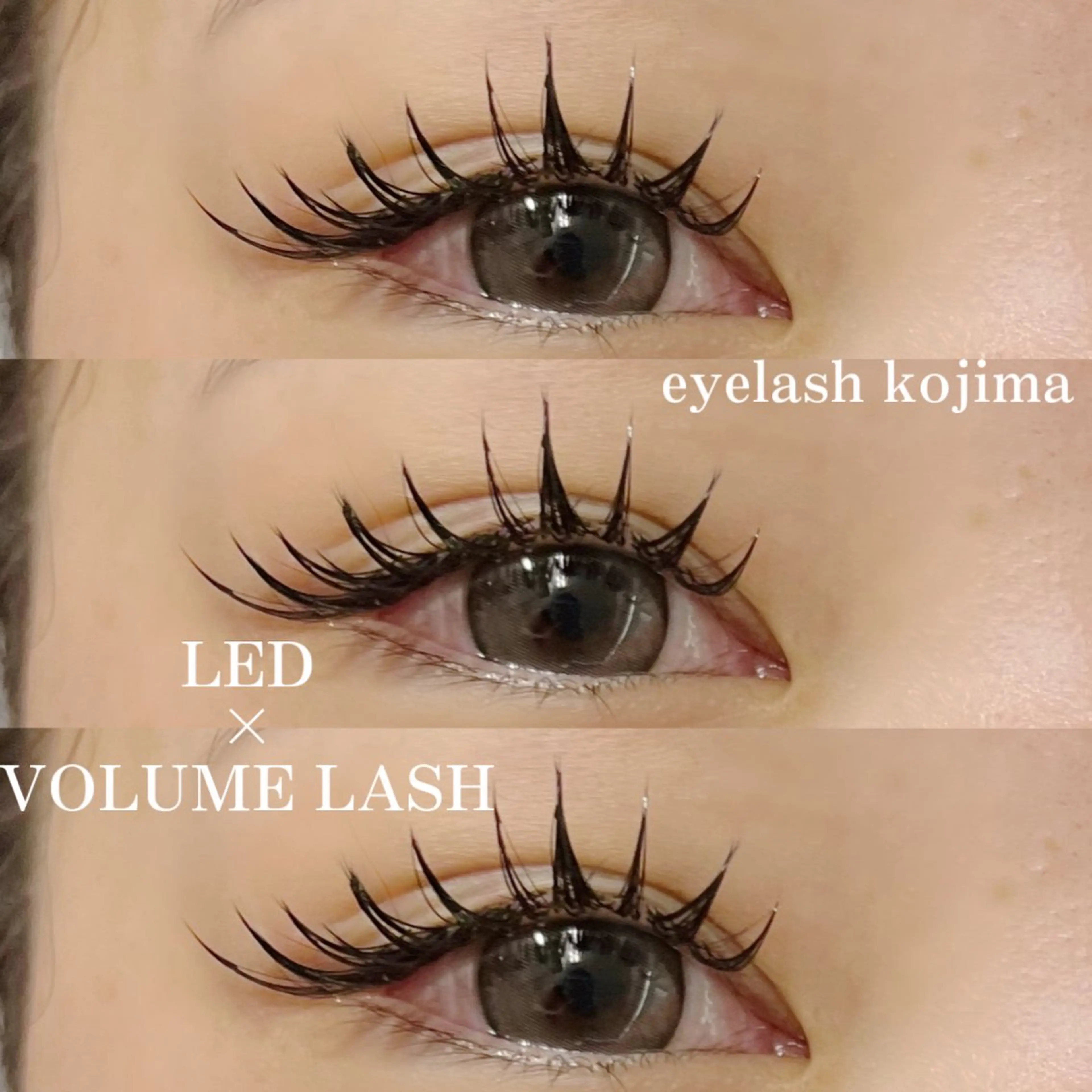 マツエク・マツパ ボリュームラッシュ Trinity eyelashのマツエク・マツパデザイン