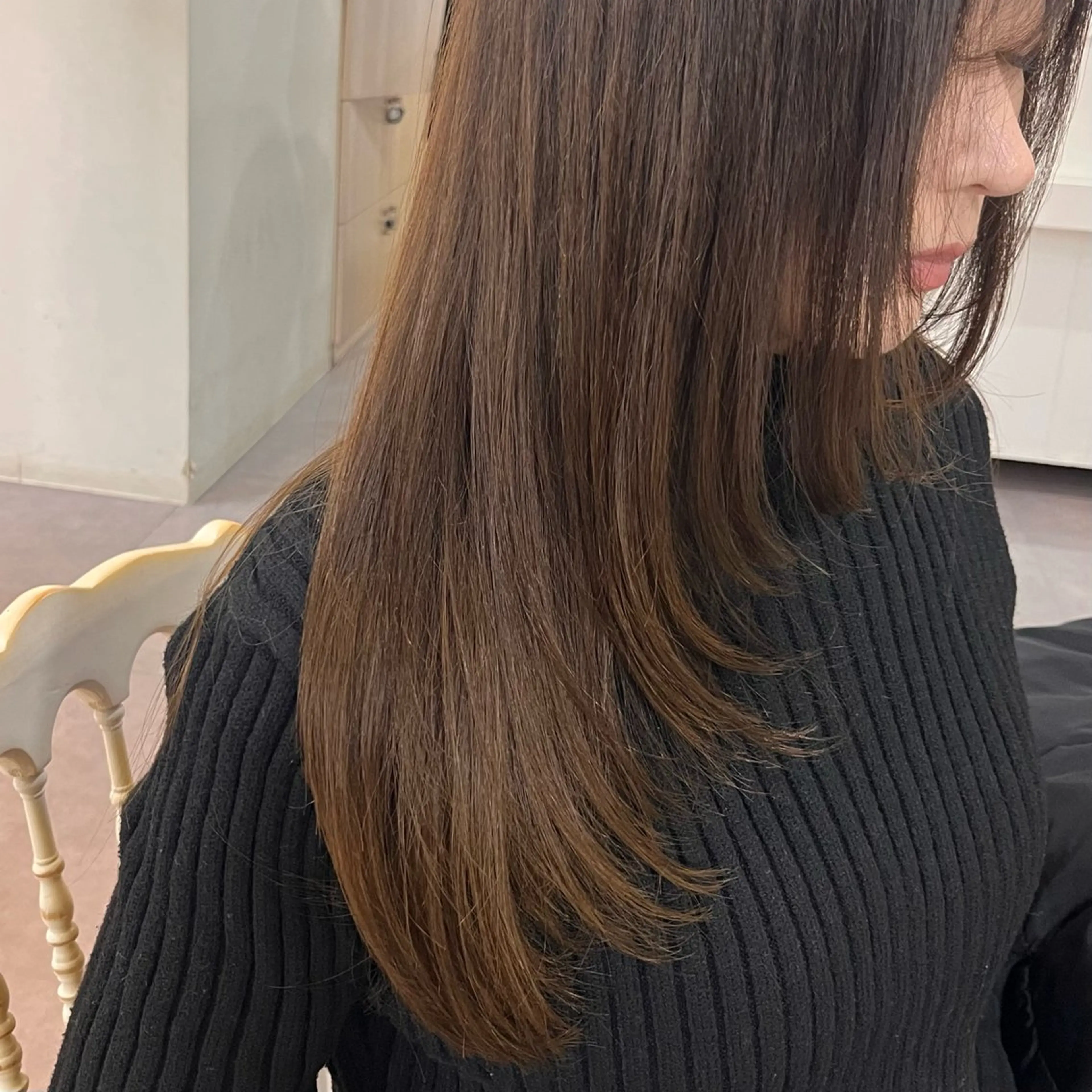 カット✂️- ̗̀⚠︎ ̖́-肩下ミディアム、ロングスタイル限定❣️3cm以上カットさせて頂ける方のみです🙂↕️✨の写真
