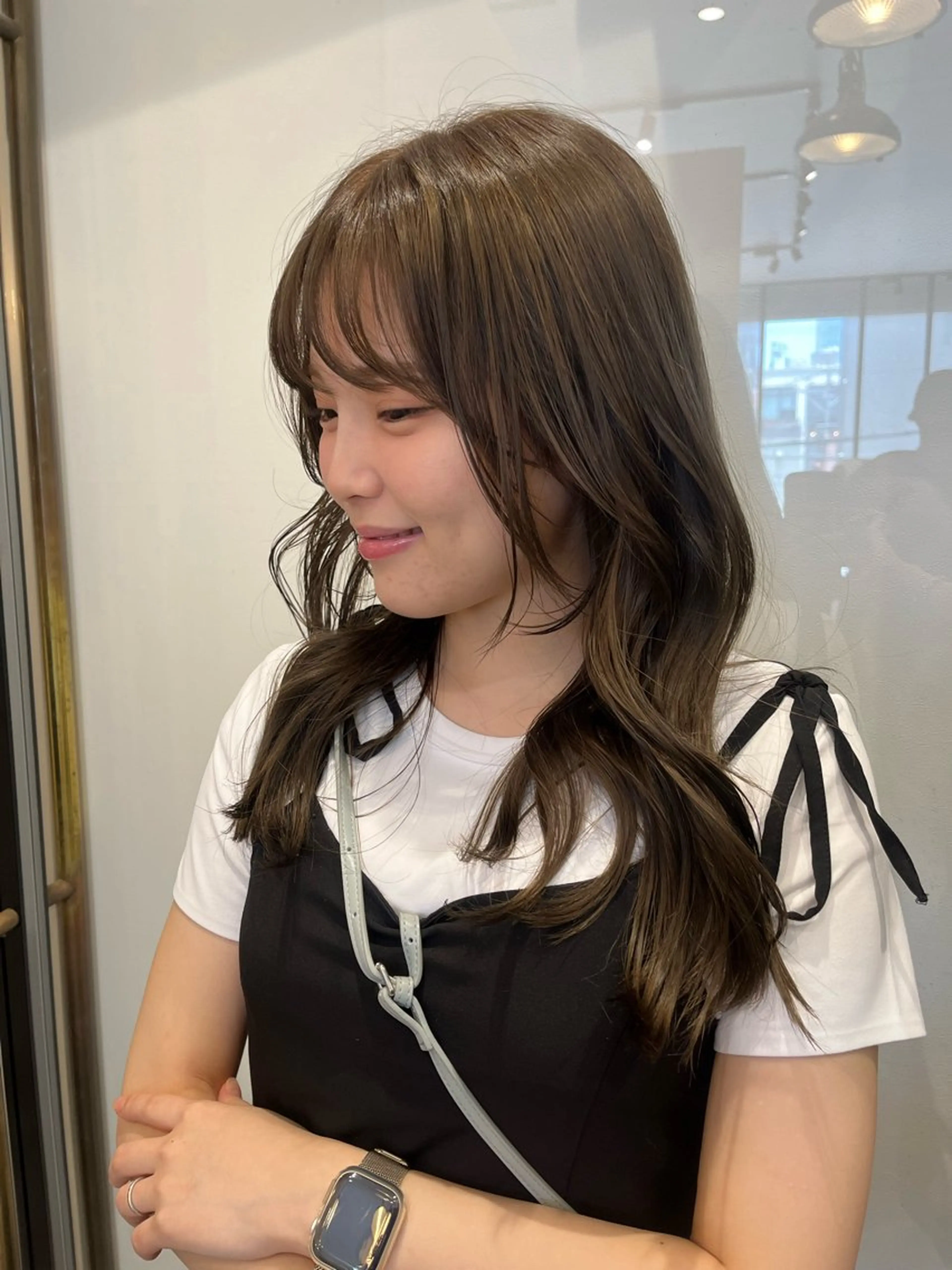 ロング カット ヘアカラー keshiki🦋 Nanaのヘアスタイル