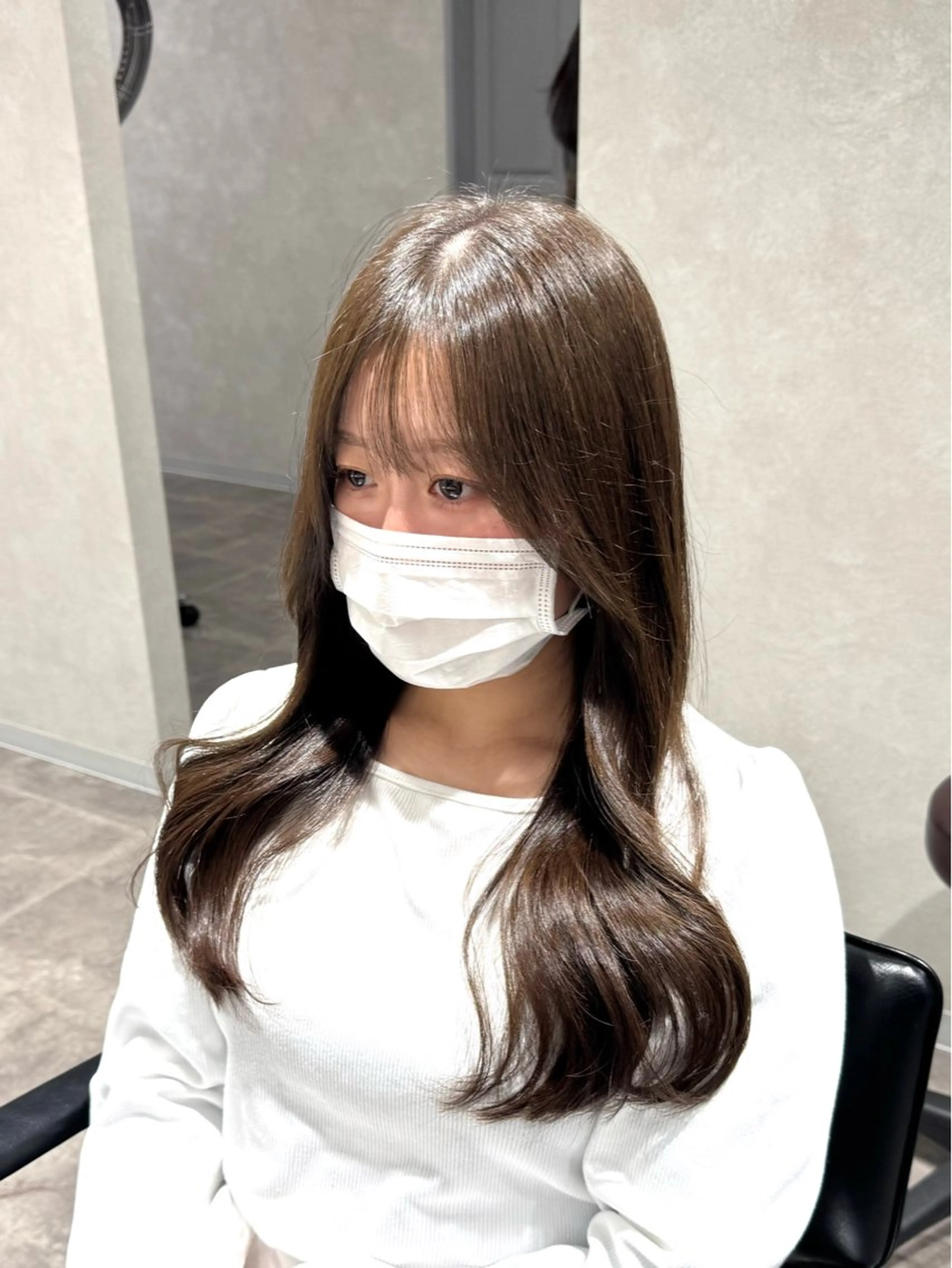 ロング カラー カット ヘアカラー 韓国特化🇰🇷千葉 /レイヤーカット竜生のヘアスタイル