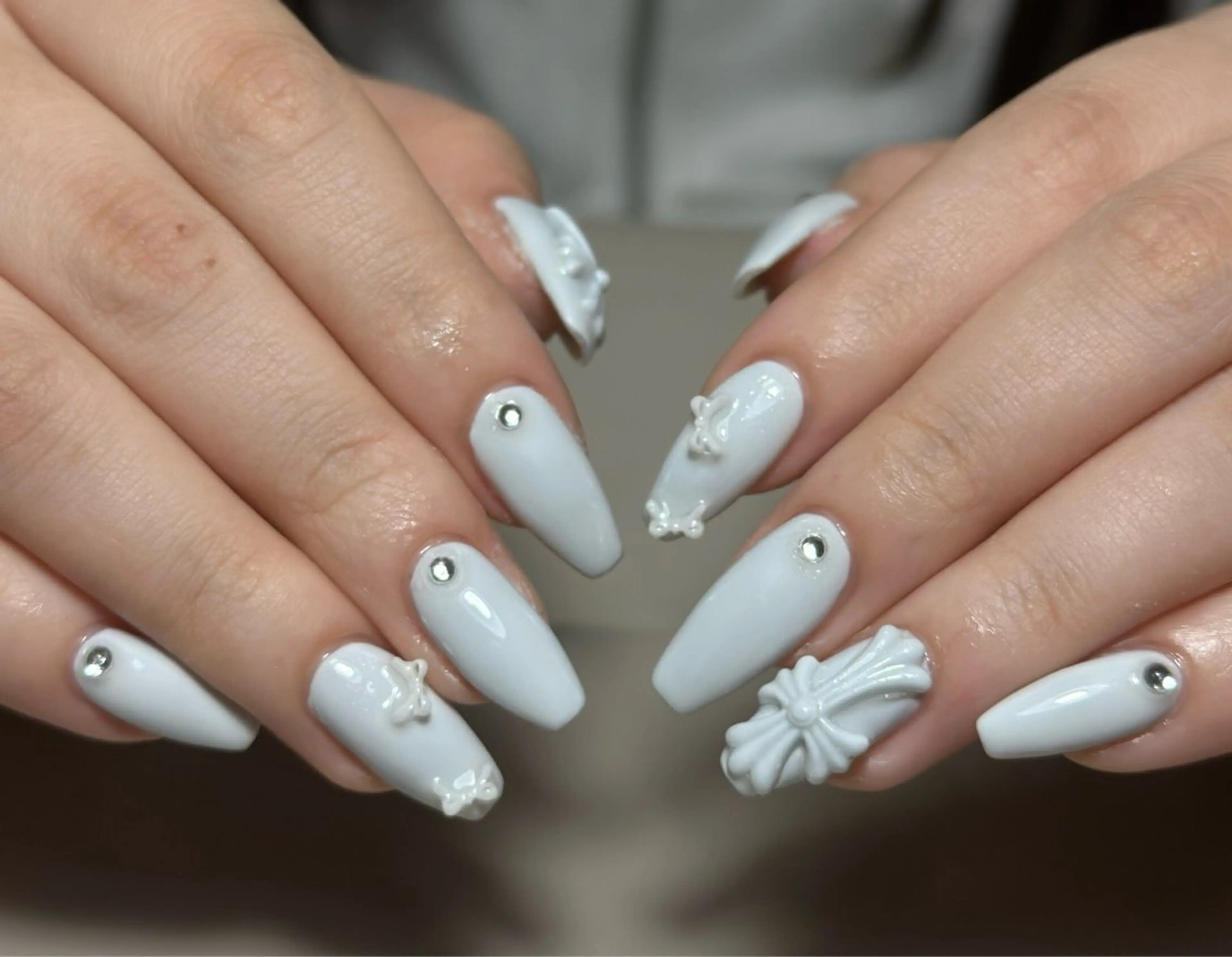 ネイル ハンドネイル ハンドケア 🍑 momo_nailのネイルデザイン