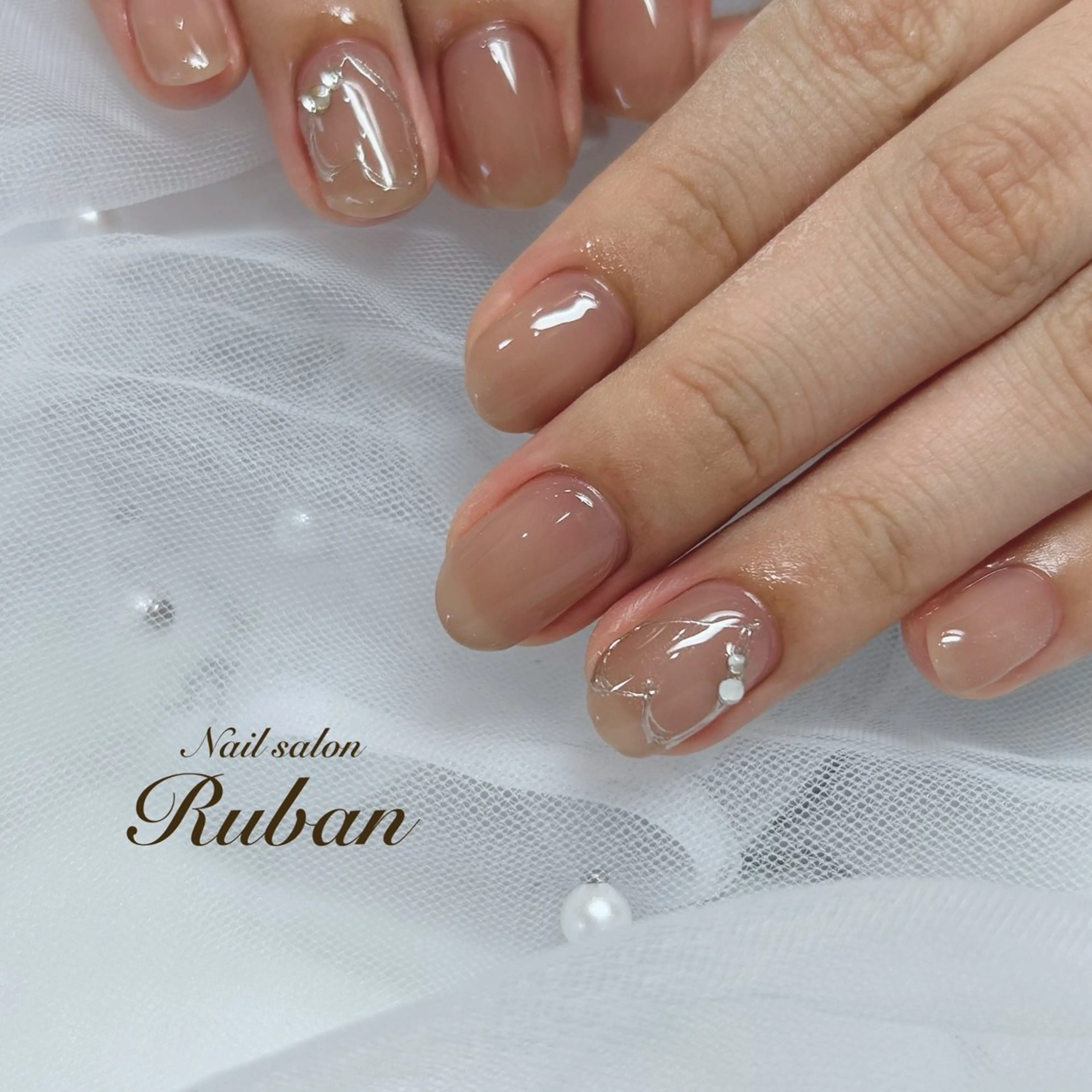 ネイル ハート Nail salon Ruban所属・Nail salon Rubanのネイルデザイン