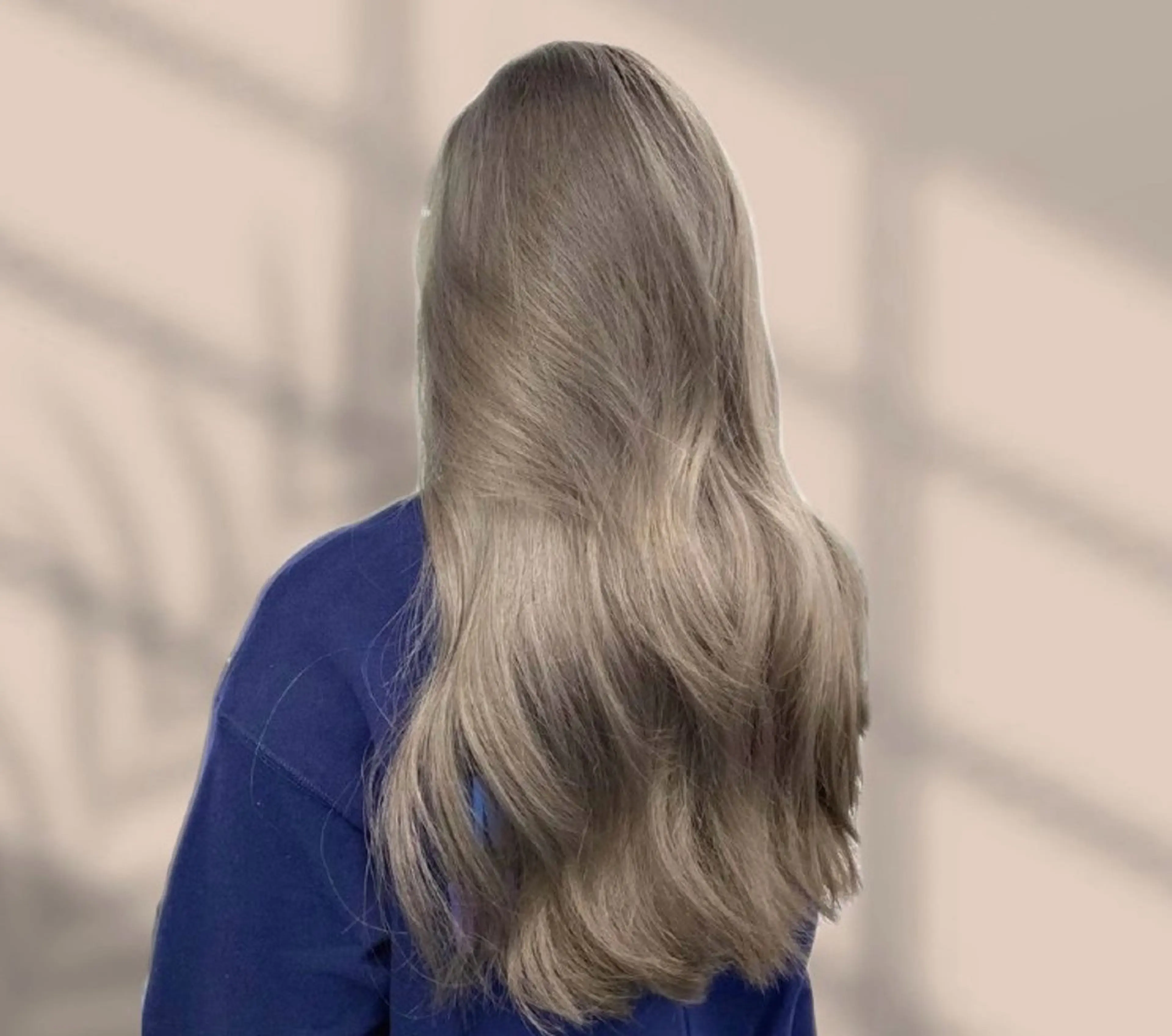 ロング ヘアカラー トリートメント ヘアセット くすみミルクティー／ ブラウン🪡TOWAのヘアスタイル