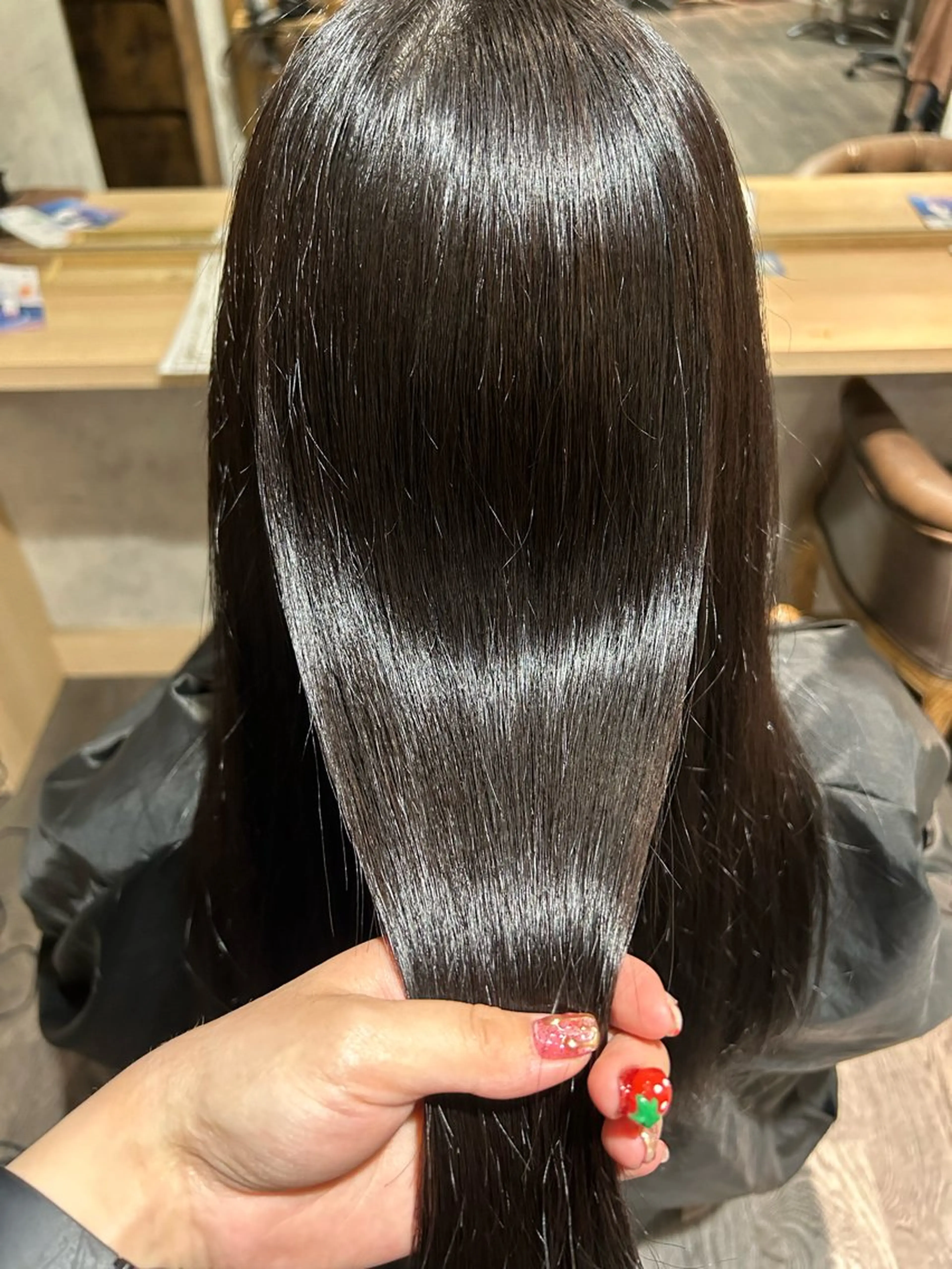 ミディアム パーマ カット 縮毛矯正 トリートメント パーソナルカラー 診断🍀マリンのヘアスタイル