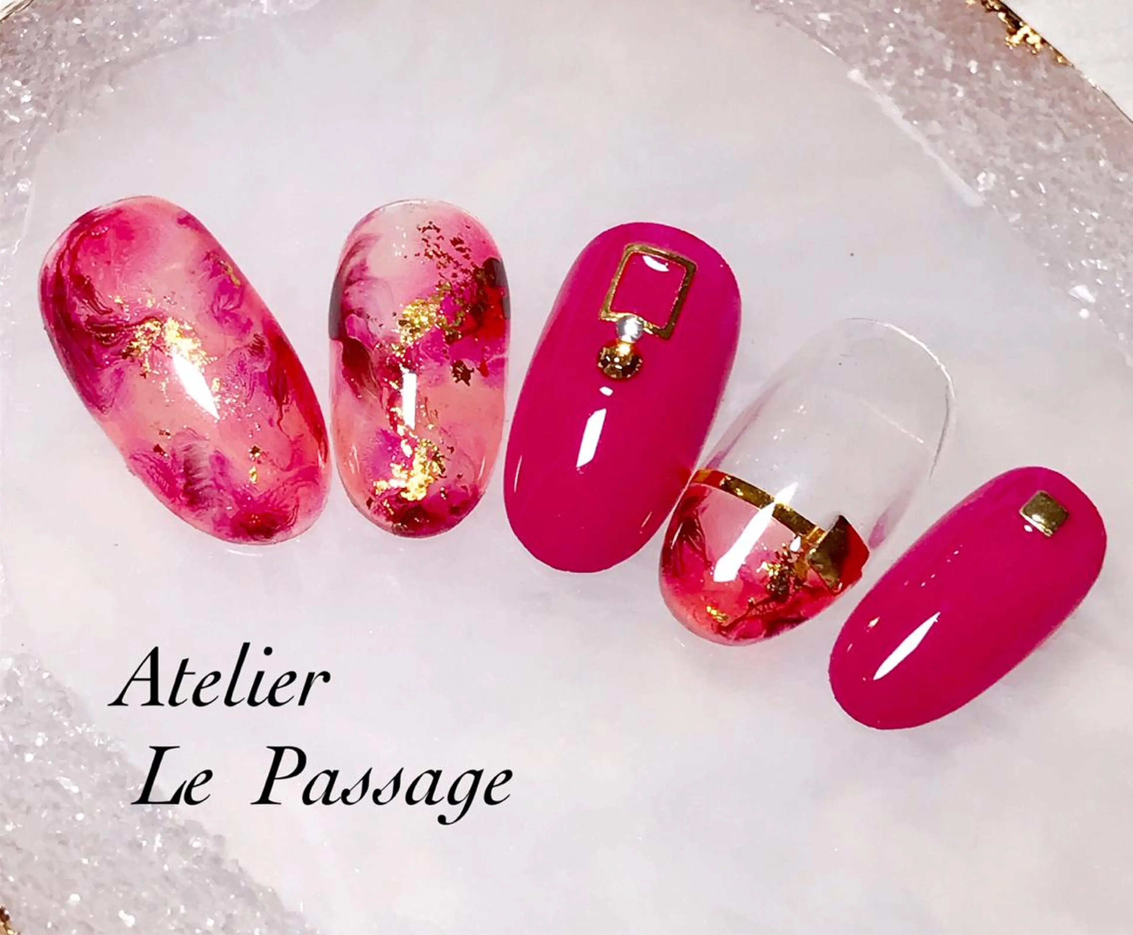 ネイル Atelier Le Passage所属・h nakatsukaのネイルデザイン