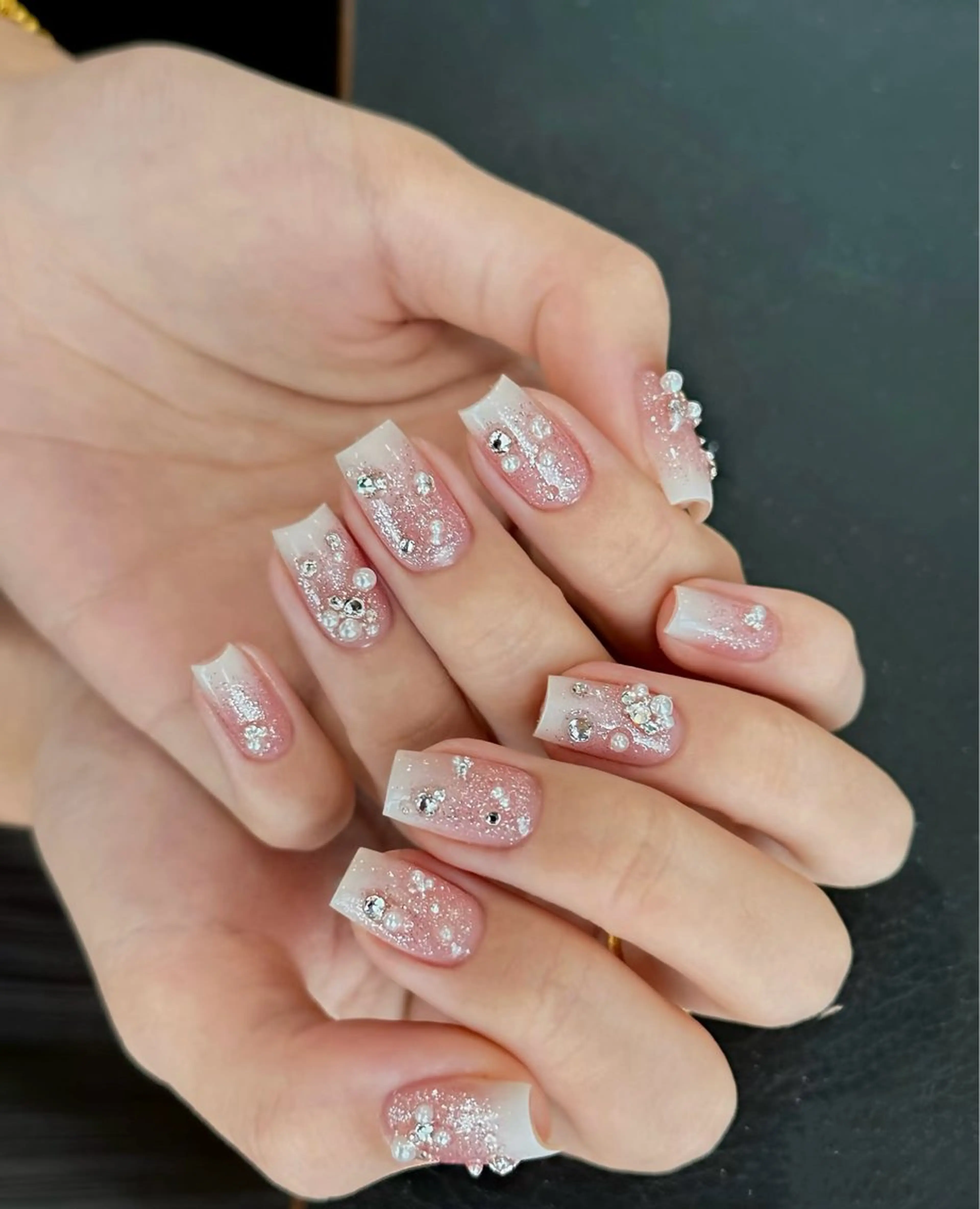 ネイル アートネイル フレンチネイル マグネットネイル ミラーネイル オフィスネイル ハンドネイル Blossom nail【ブラソンネイル】所属・Blossom nail_Yuniのネイルデザイン