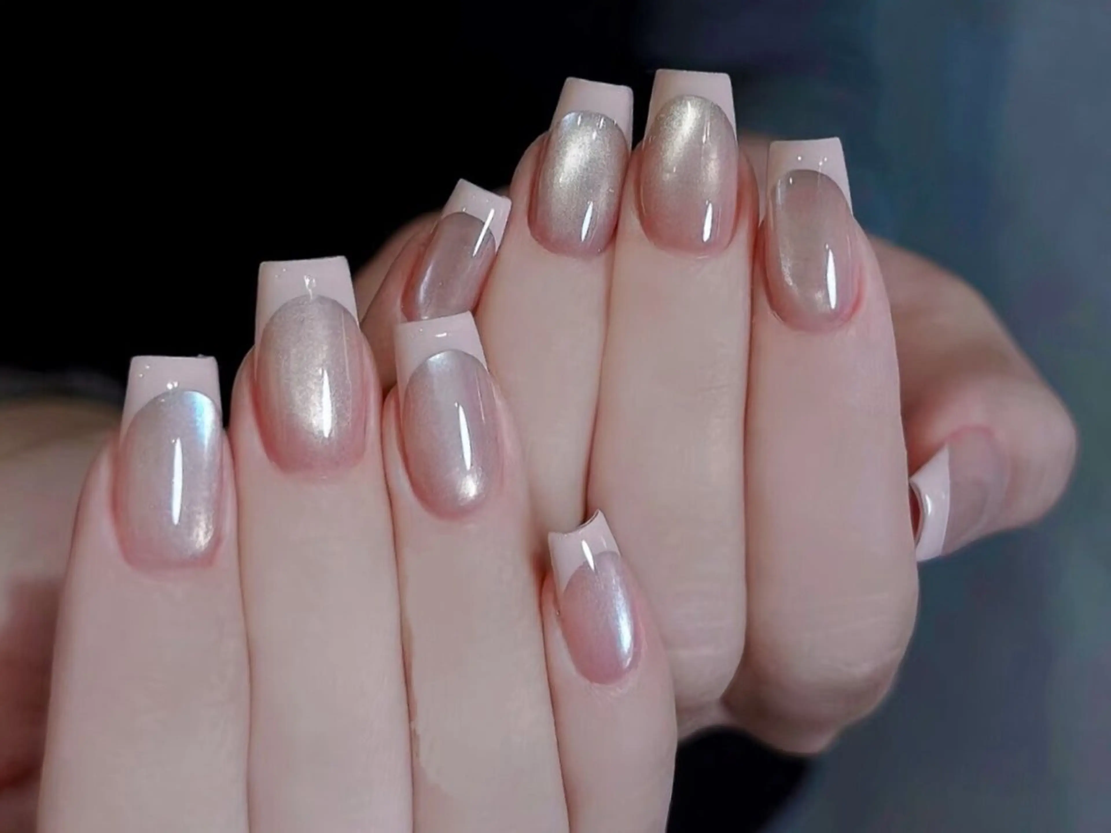 新登場♪ SNSで話題沸騰★マグフレンチネイル¥9980→¥7980の写真