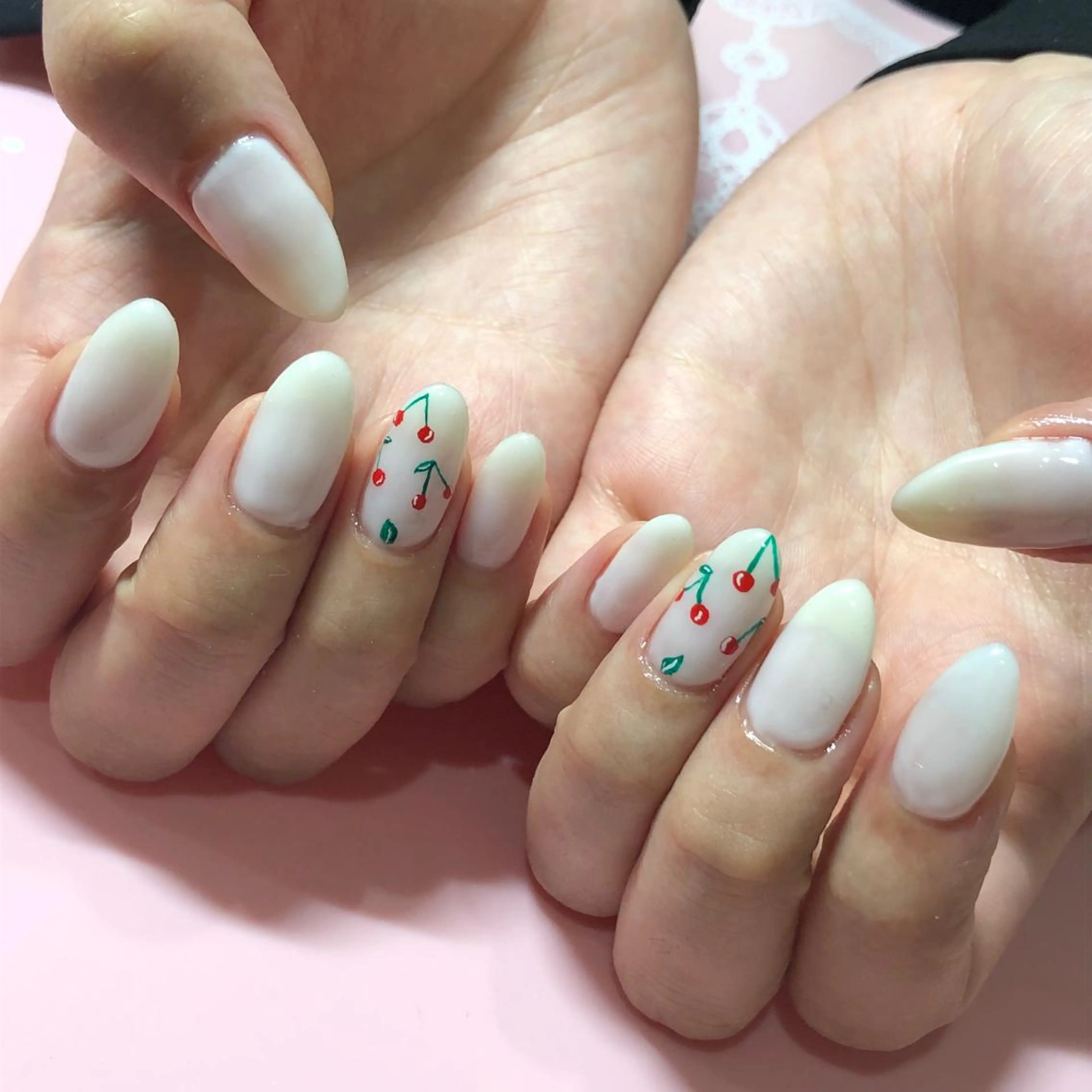 ショート ネイル アートネイル ハンドネイル 《LB》ラブリエ Nail&eyeのマツエク・マツパデザイン