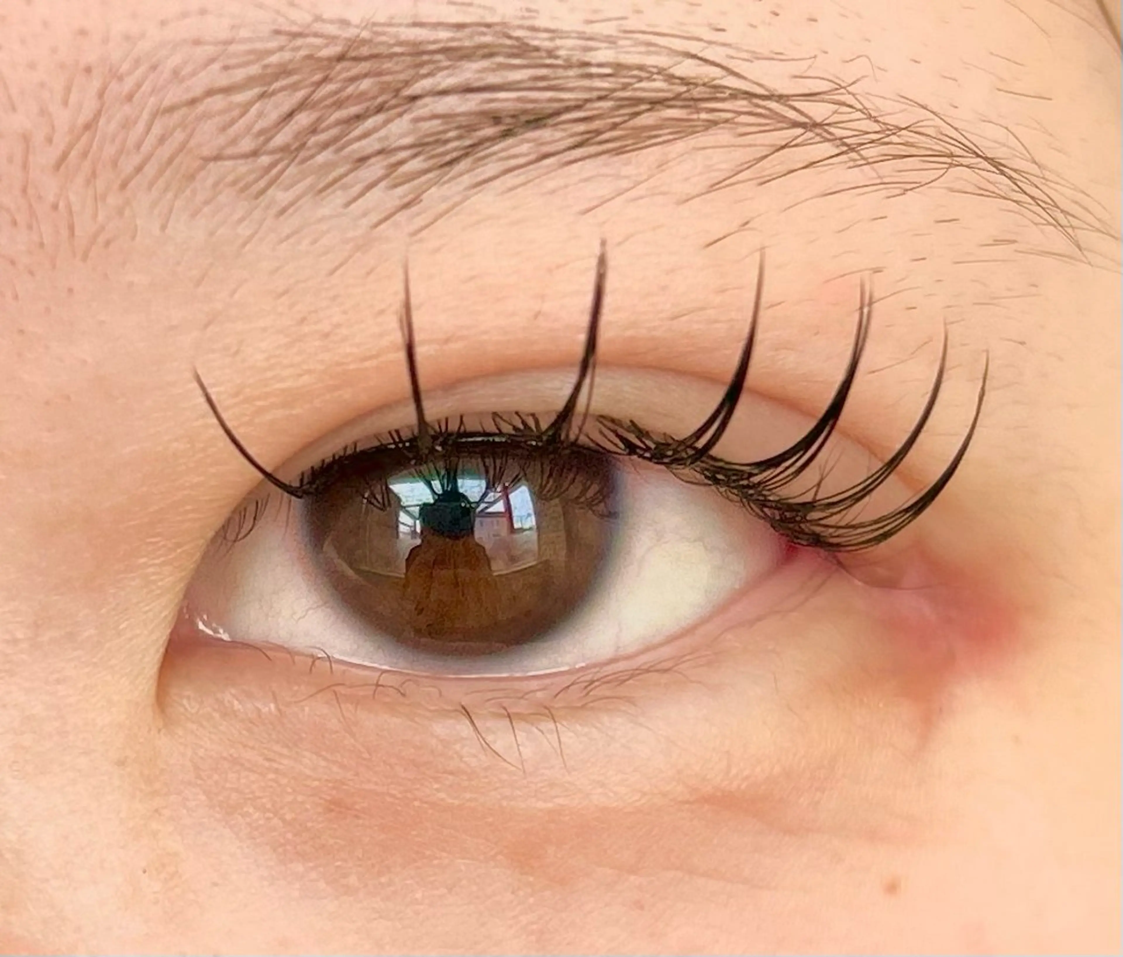 【初めての方おすすめ】似合わせまつエクフラットラッシュ100本新規オフ無料の写真