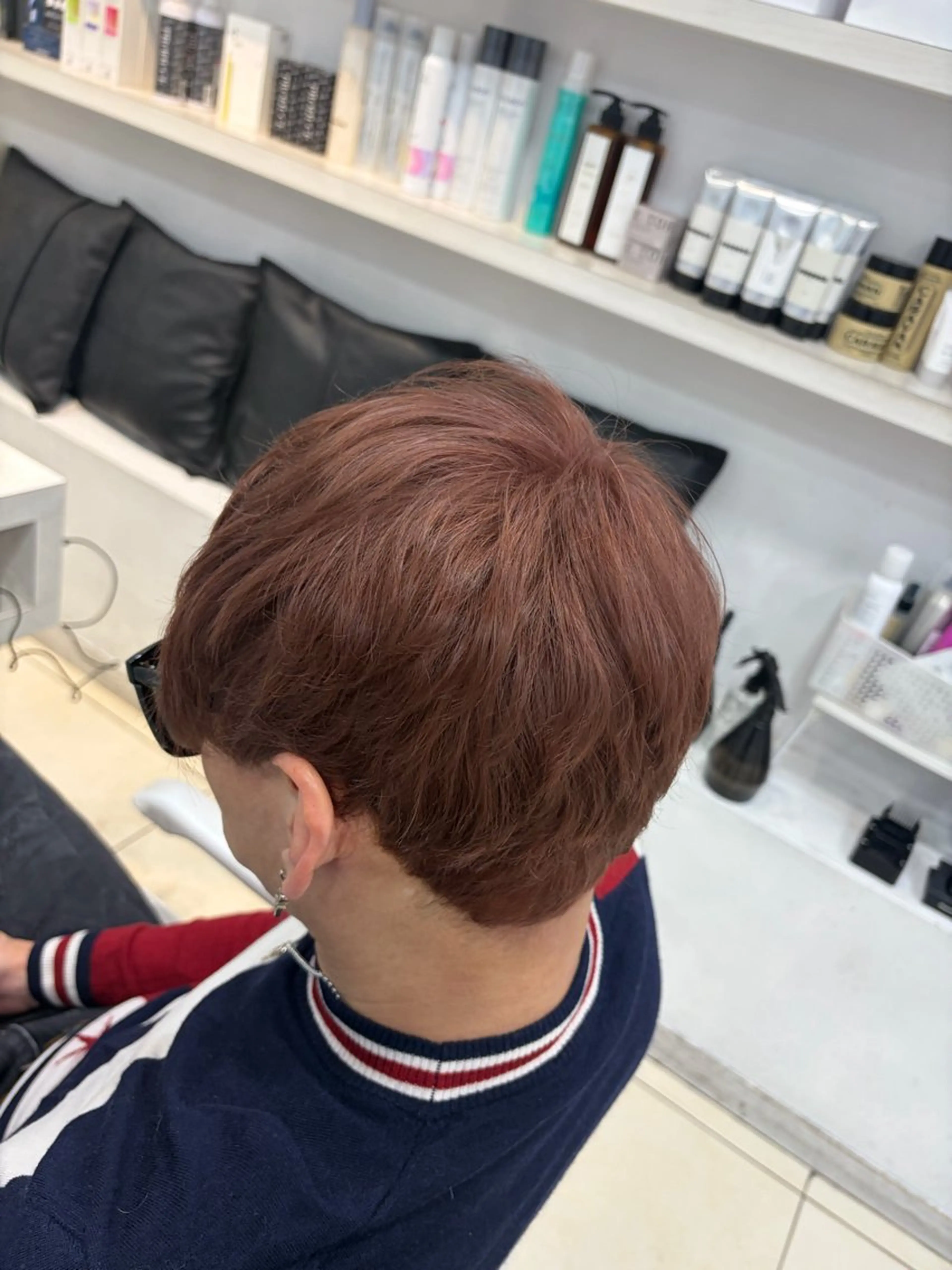 カラー 【髪質改善カラー】 あむ·. ⟡ 🖤のヘアスタイル