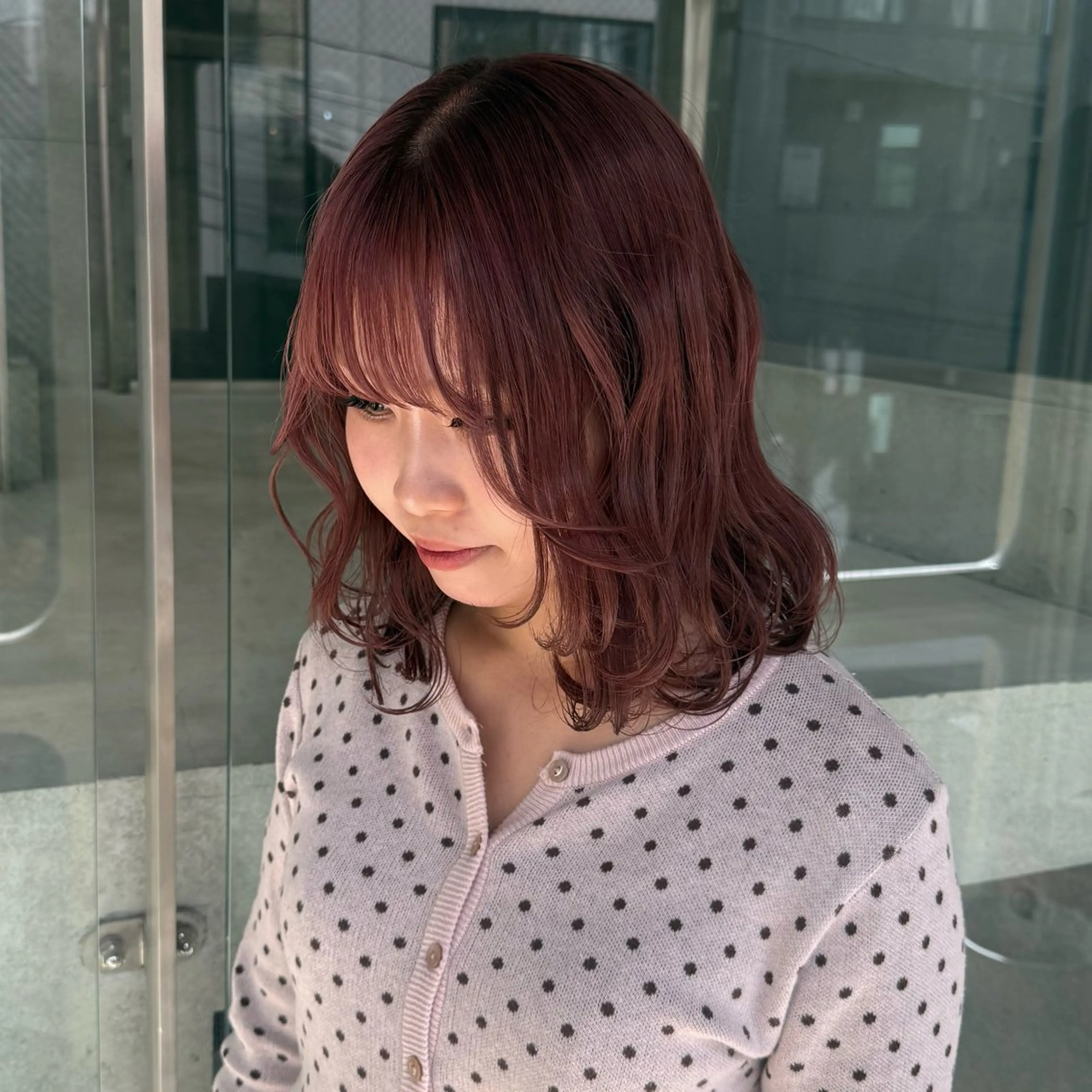 カラー RINA .のヘアスタイル