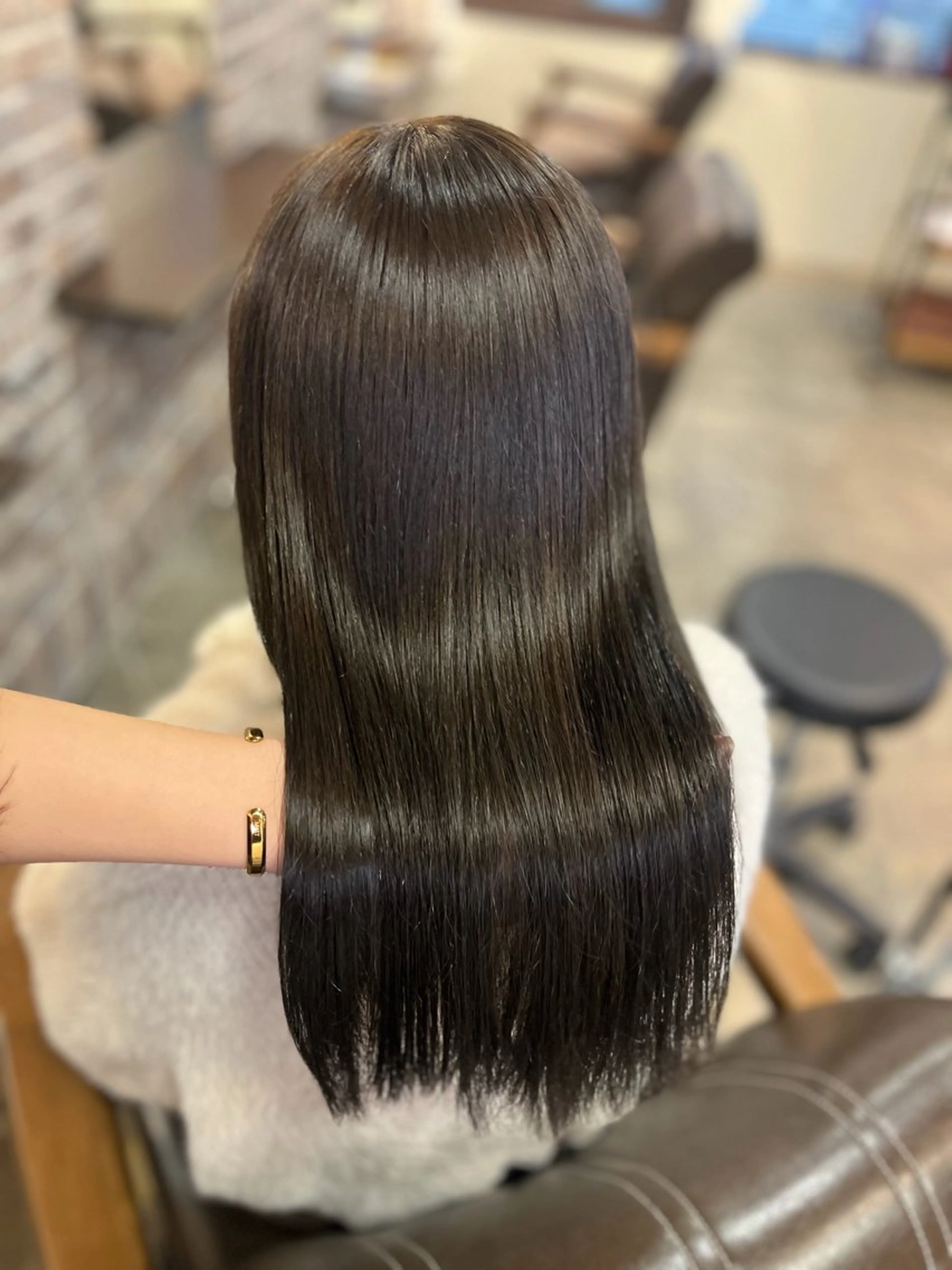 ミディアム カット ヘアカラー メンズパーマ/縮毛 矯正/徳田真緒のヘアスタイル