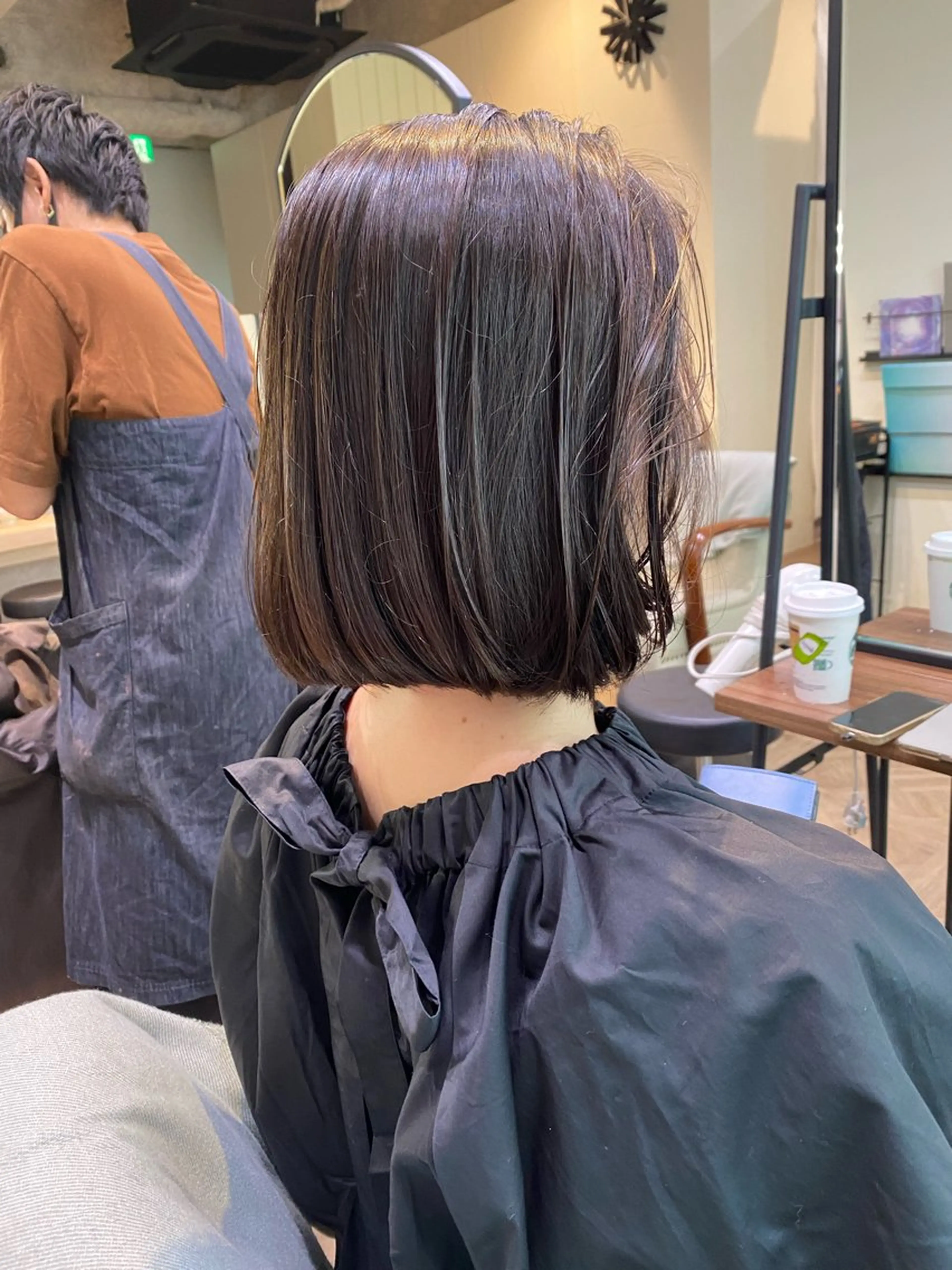 ミディアム カット ヘッドスパ 新宿 / Aujua ｿﾑﾘｴ🫧森田涼介のヘアスタイル