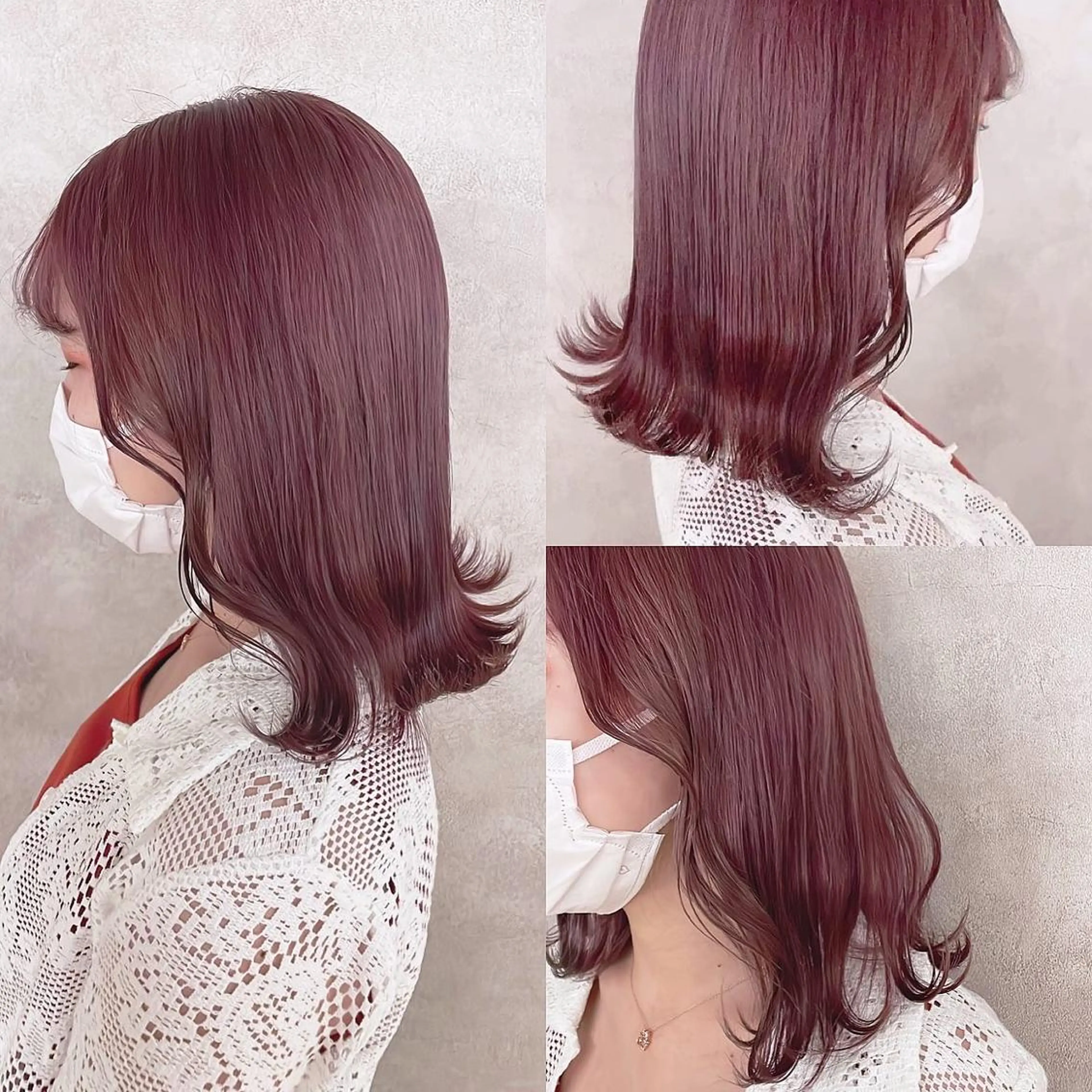 カラー ベージュカラー ブリーチ ピンクカラー ヘアカラー トリートメント 渋谷:インナーカラー ／🍒エリカ🍒のヘアスタイル