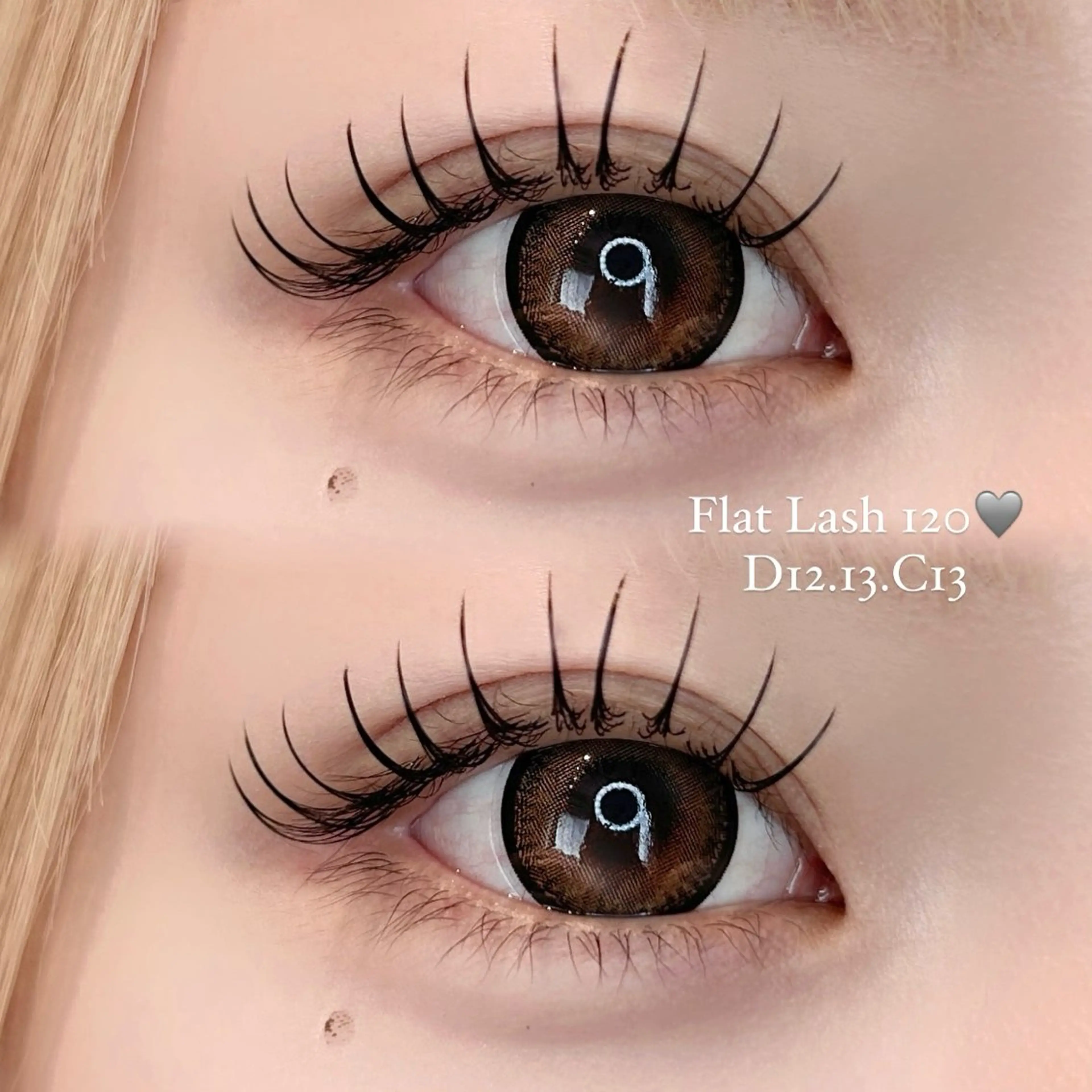 オフなし🩶フラットラッシュ🩶140本♡の写真