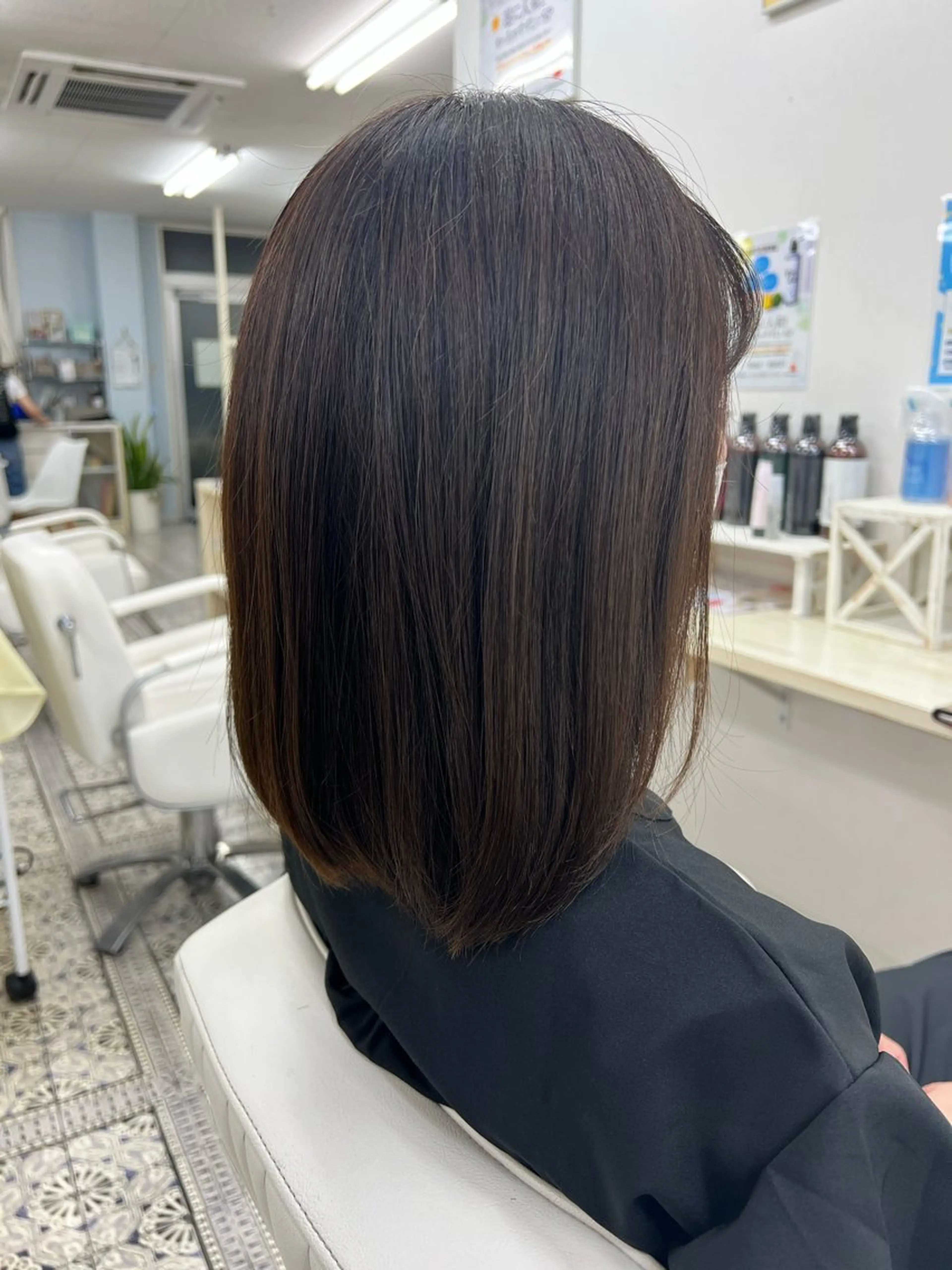 ミディアム ブルーム プレミアムのヘアスタイル