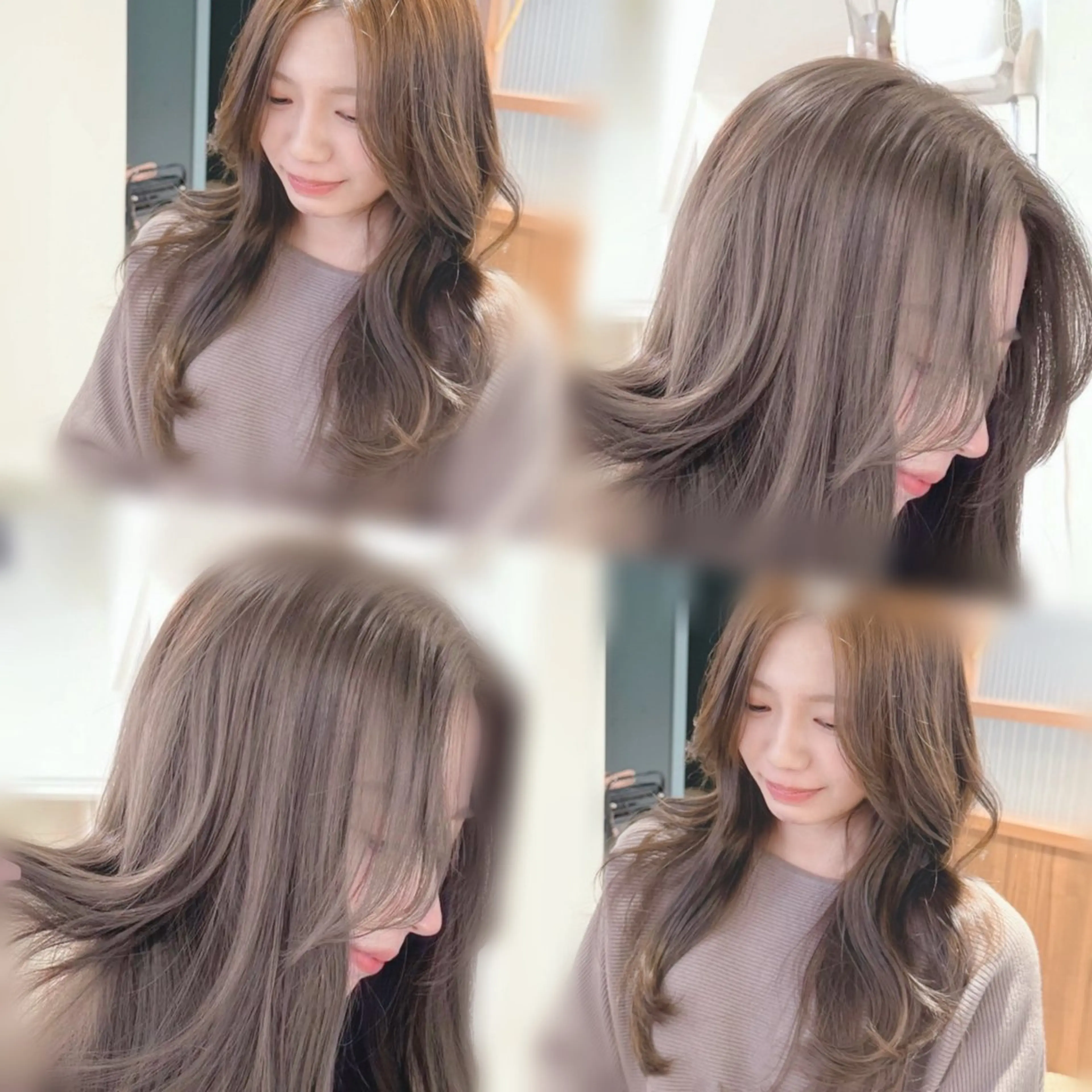 ロング カラー 岡本 太陽☀️のヘアスタイル