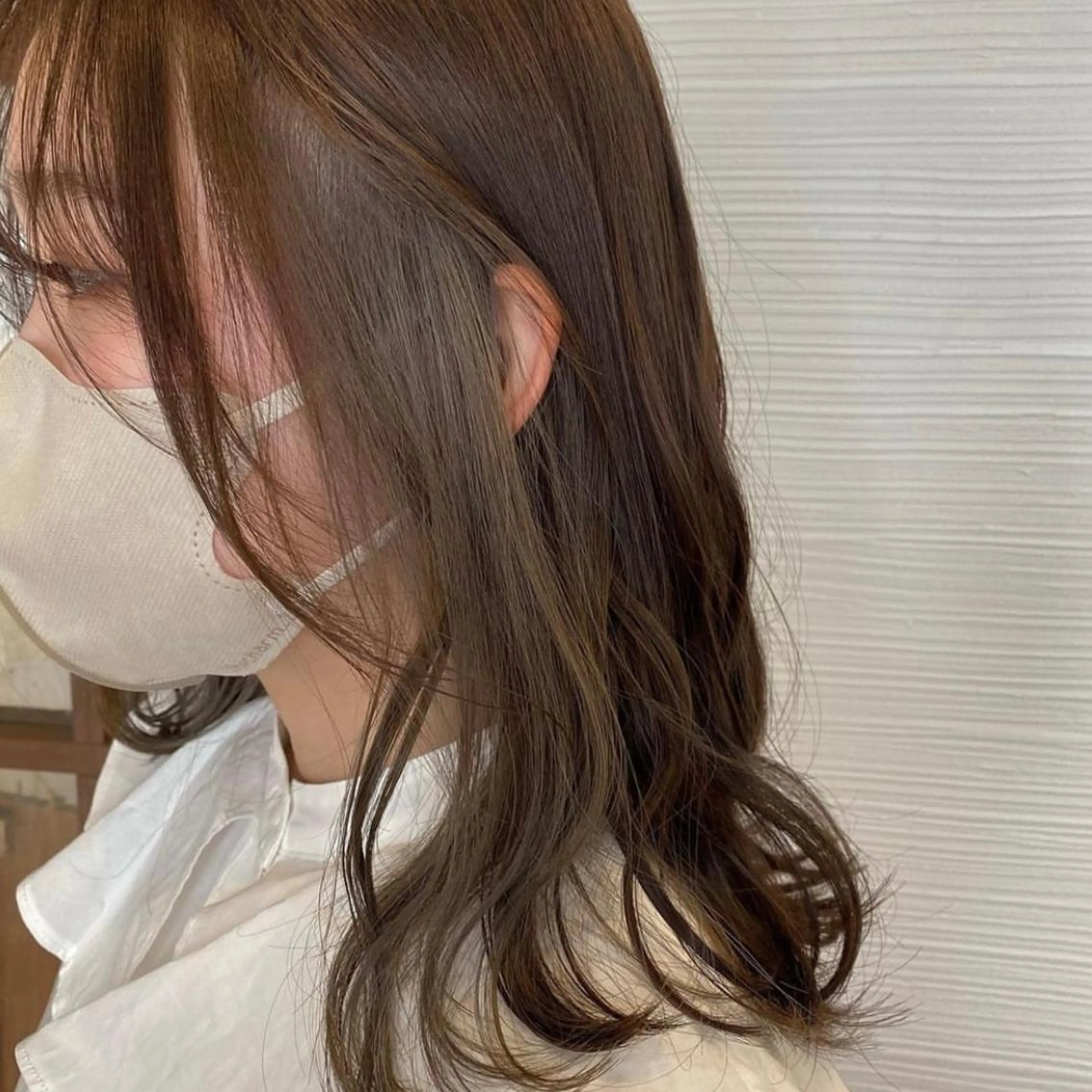 ミディアム カラー レイヤー/透明感 カラー🫧‪平井のヘアスタイル