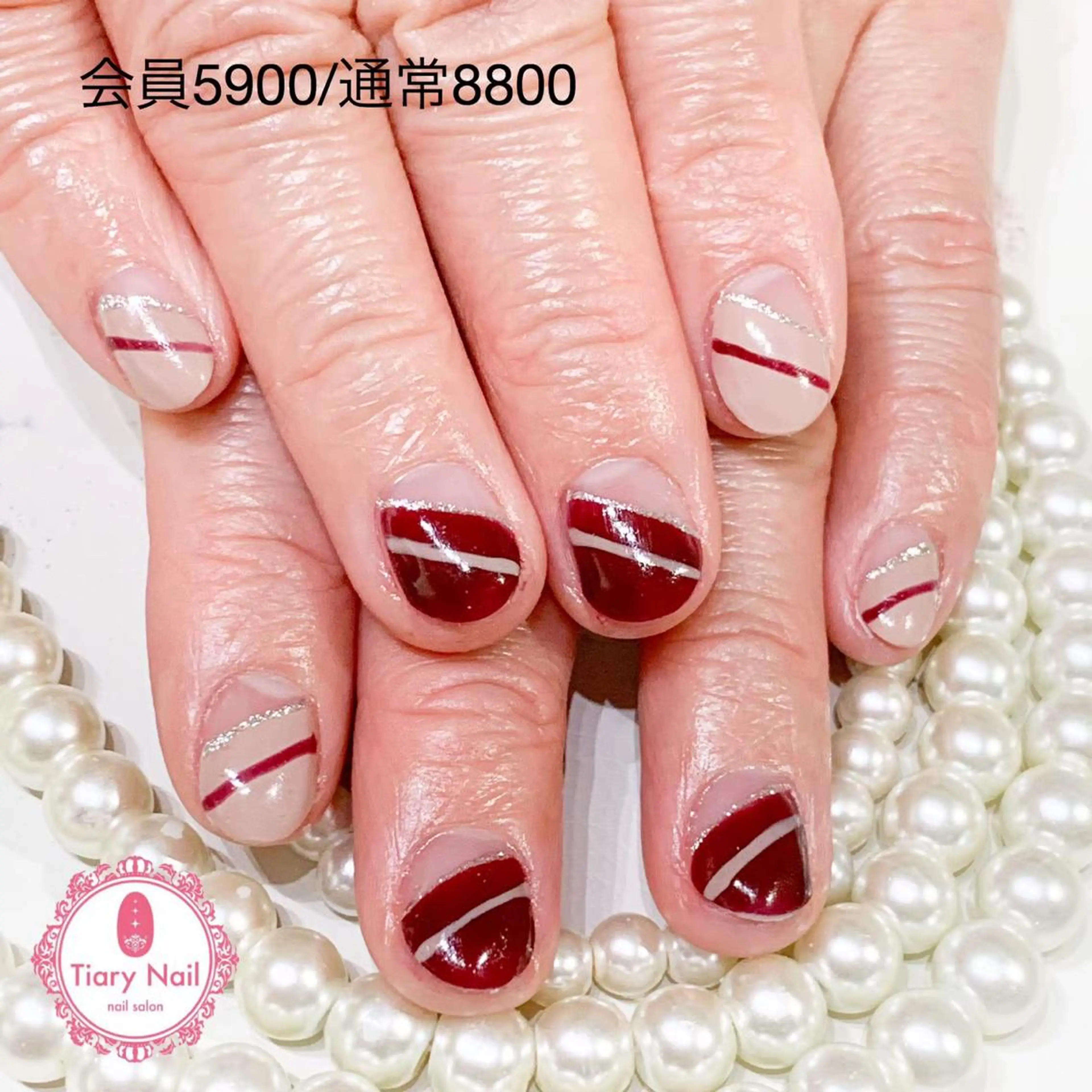 ネイル 💗🪽Tiary Nail🪽💗のネイルデザイン