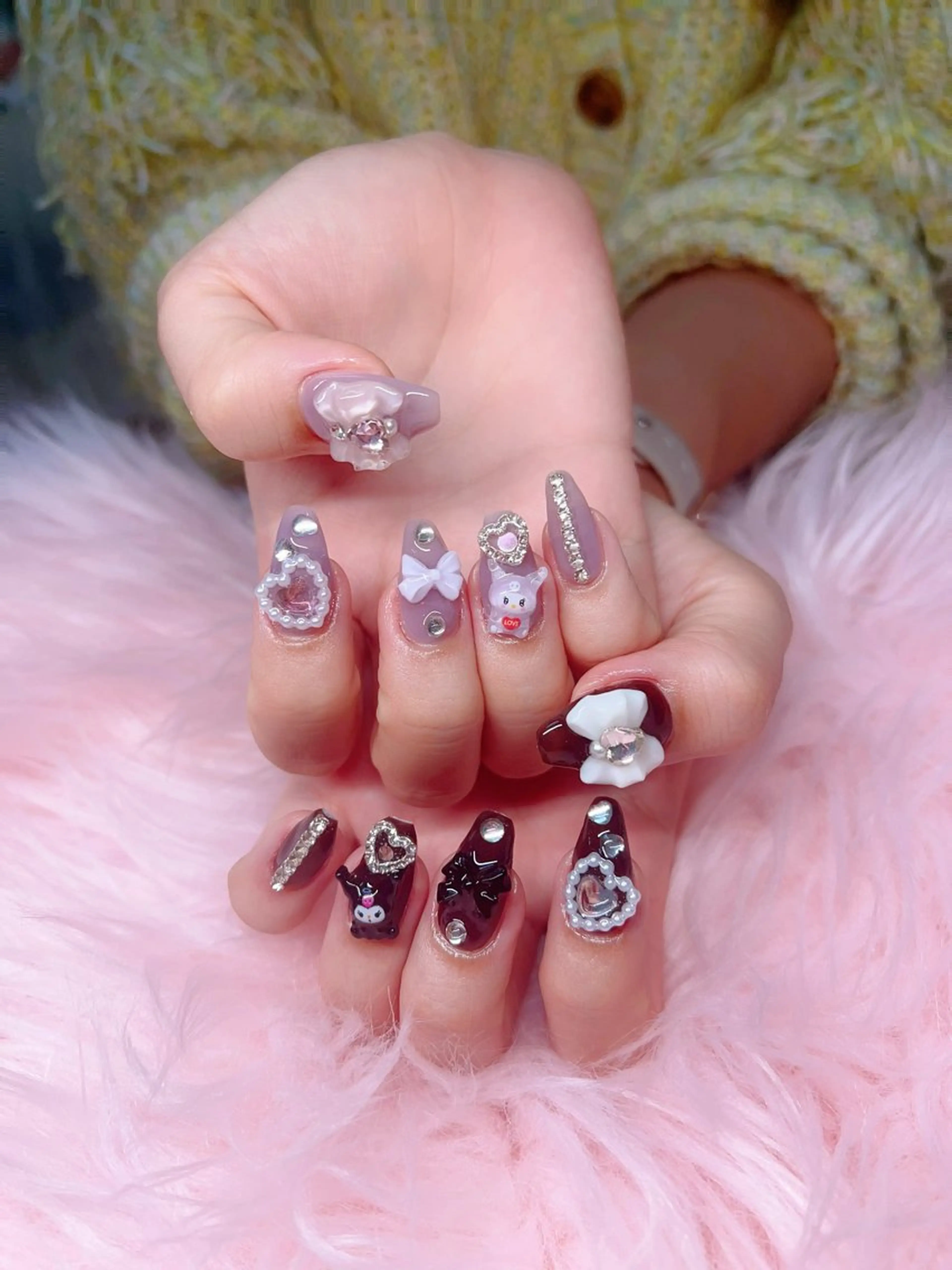 ネイル ハンドネイル ハンドケア 💜MIYA nail川崎店のネイルデザイン