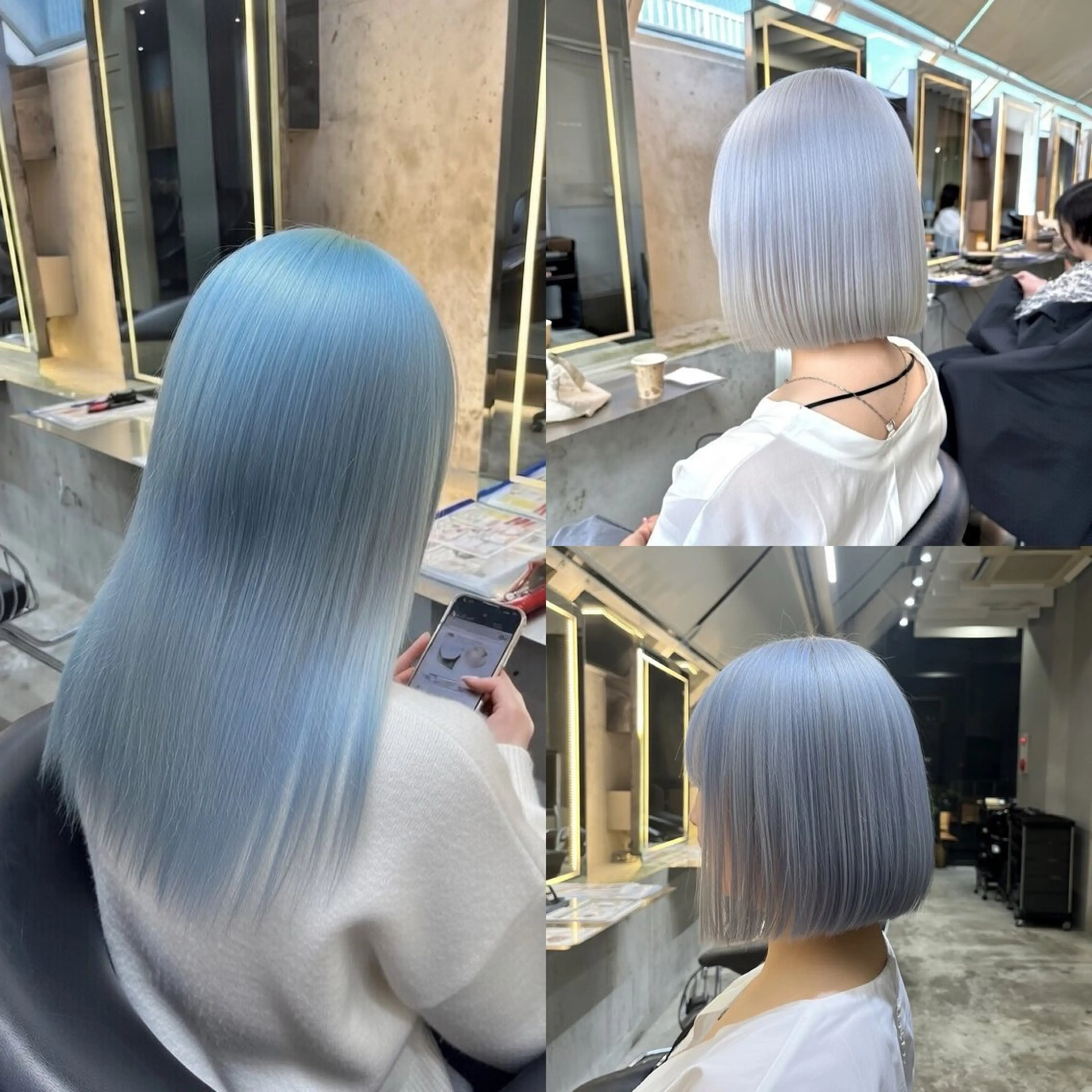 ロング カット ヘアカラー ダブルカラー /垣尾颯大のヘアスタイル