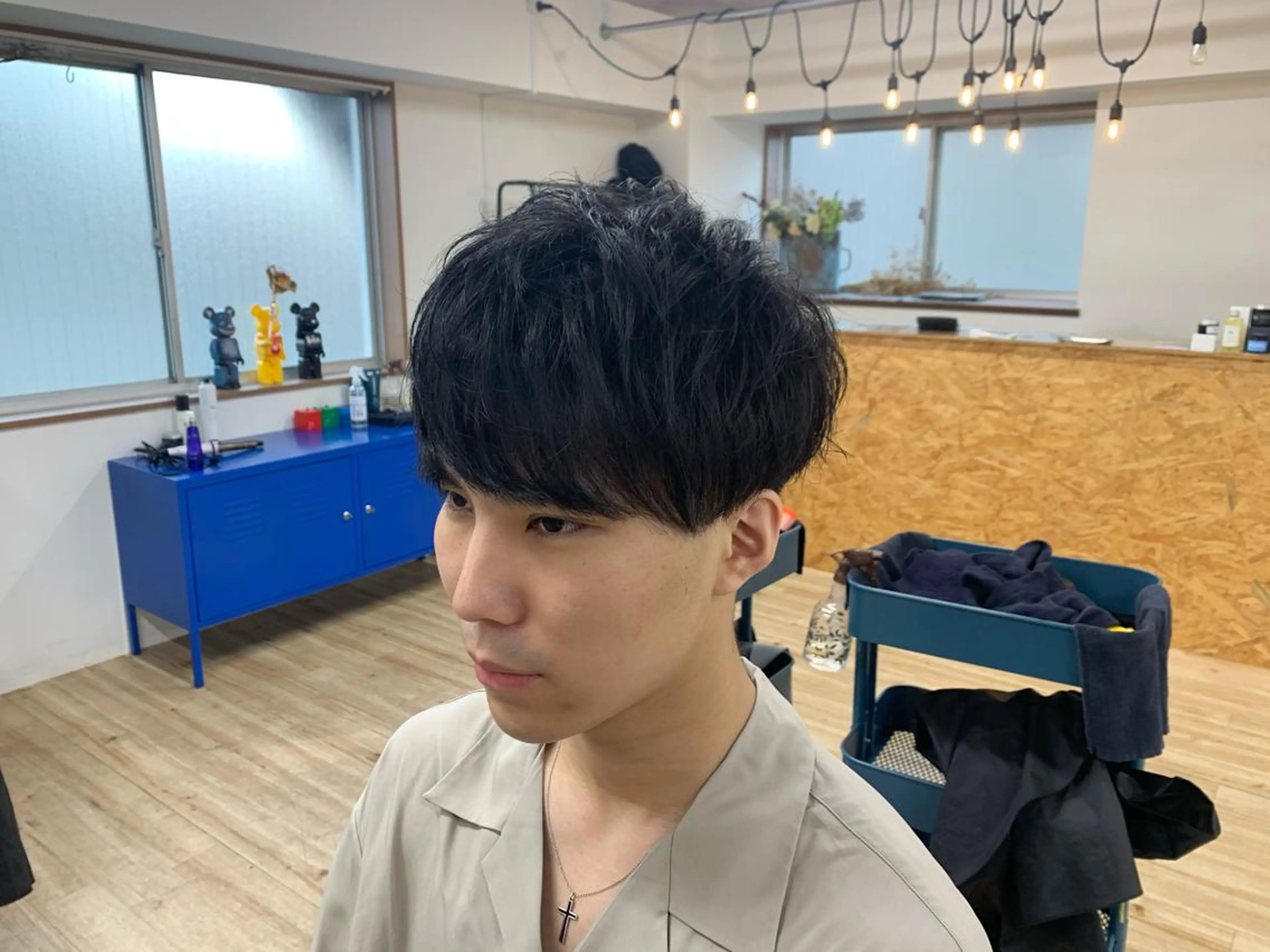 ショート メンズ マッシュ カット メンズ満足度No.1 代表　北野拓海　蕨のヘアスタイル