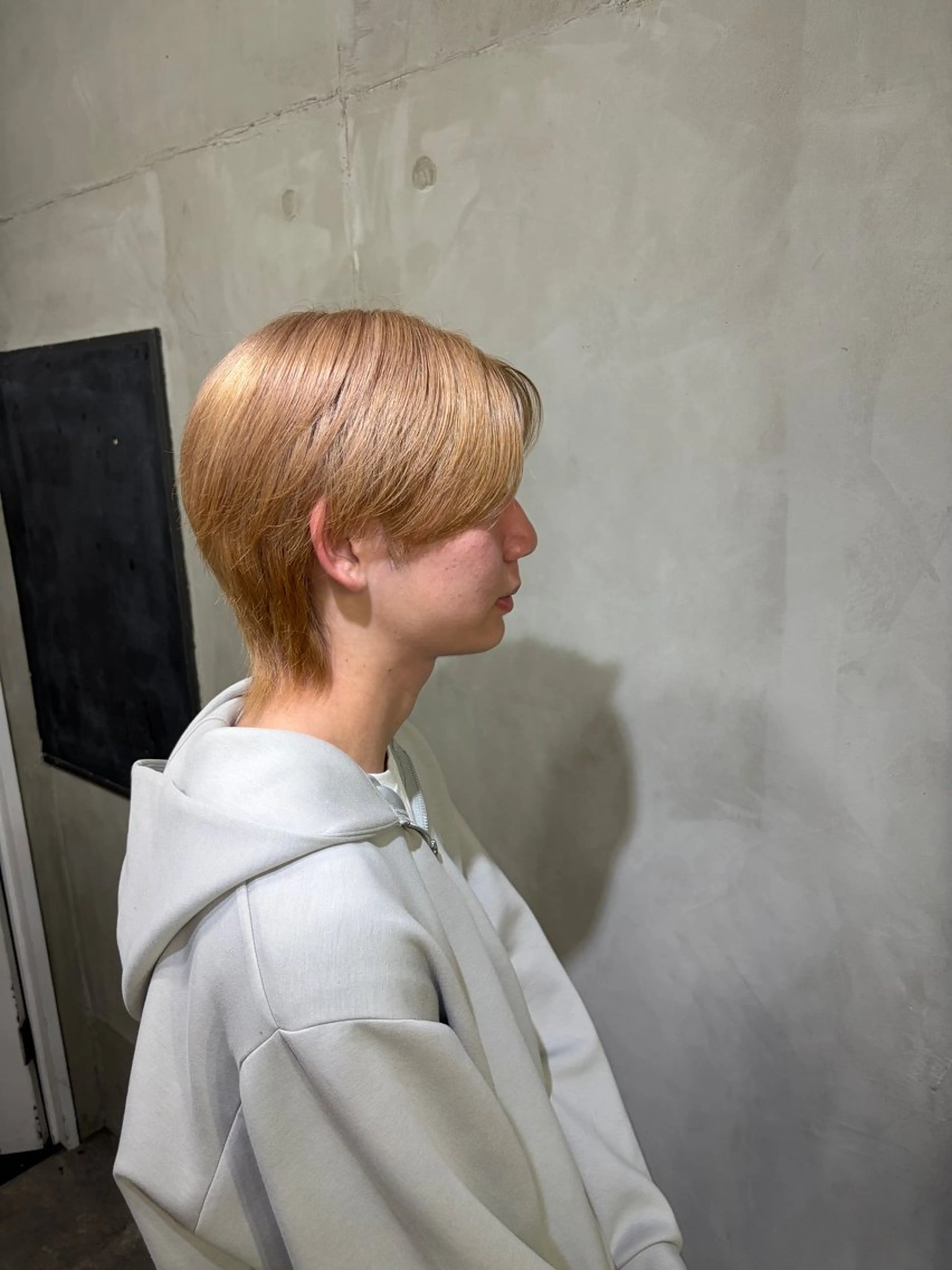 メンズカット、カラーの写真