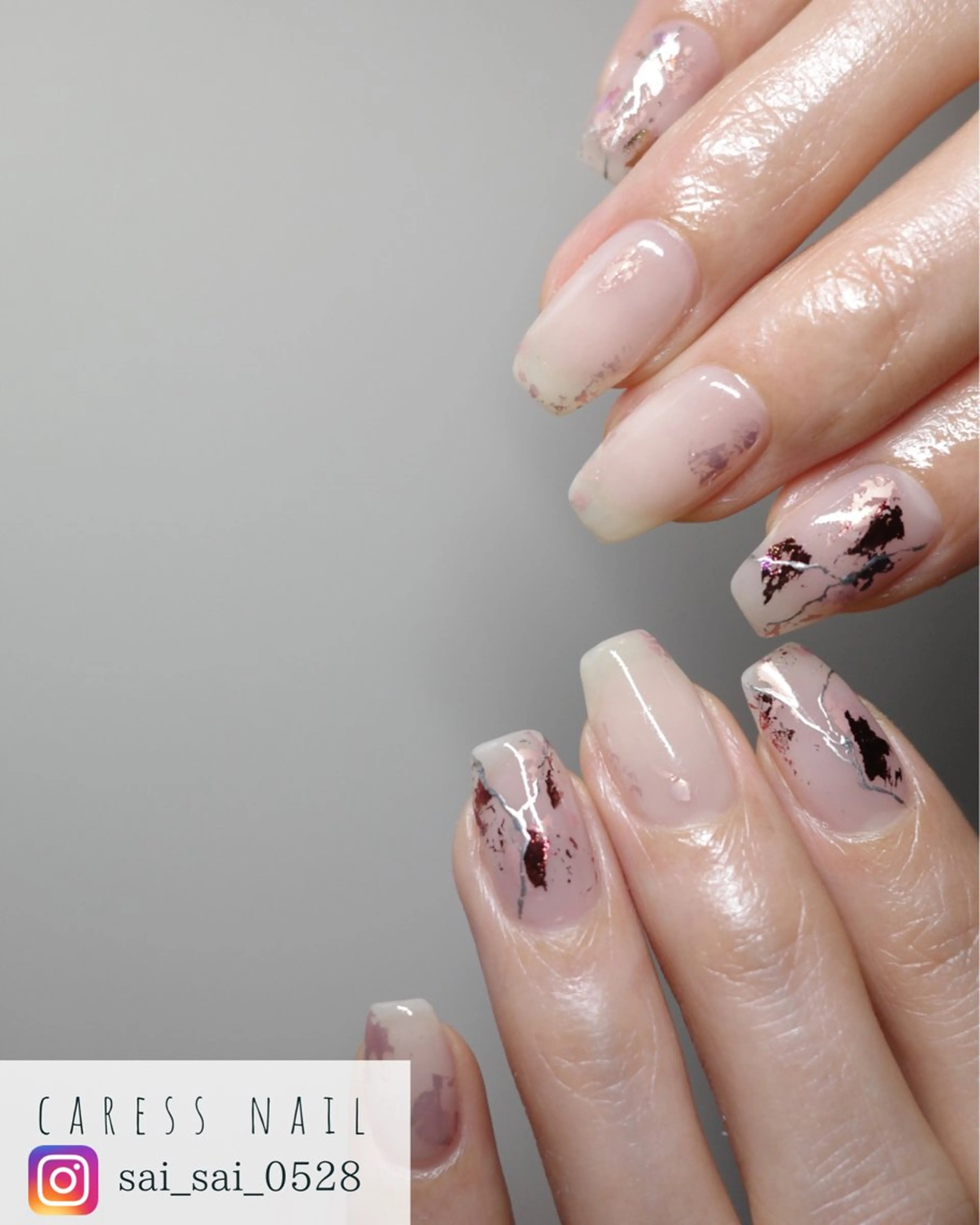 ネイル caress  nail カレスネイル　代々木上原所属・カレスネイル さいのネイルデザイン