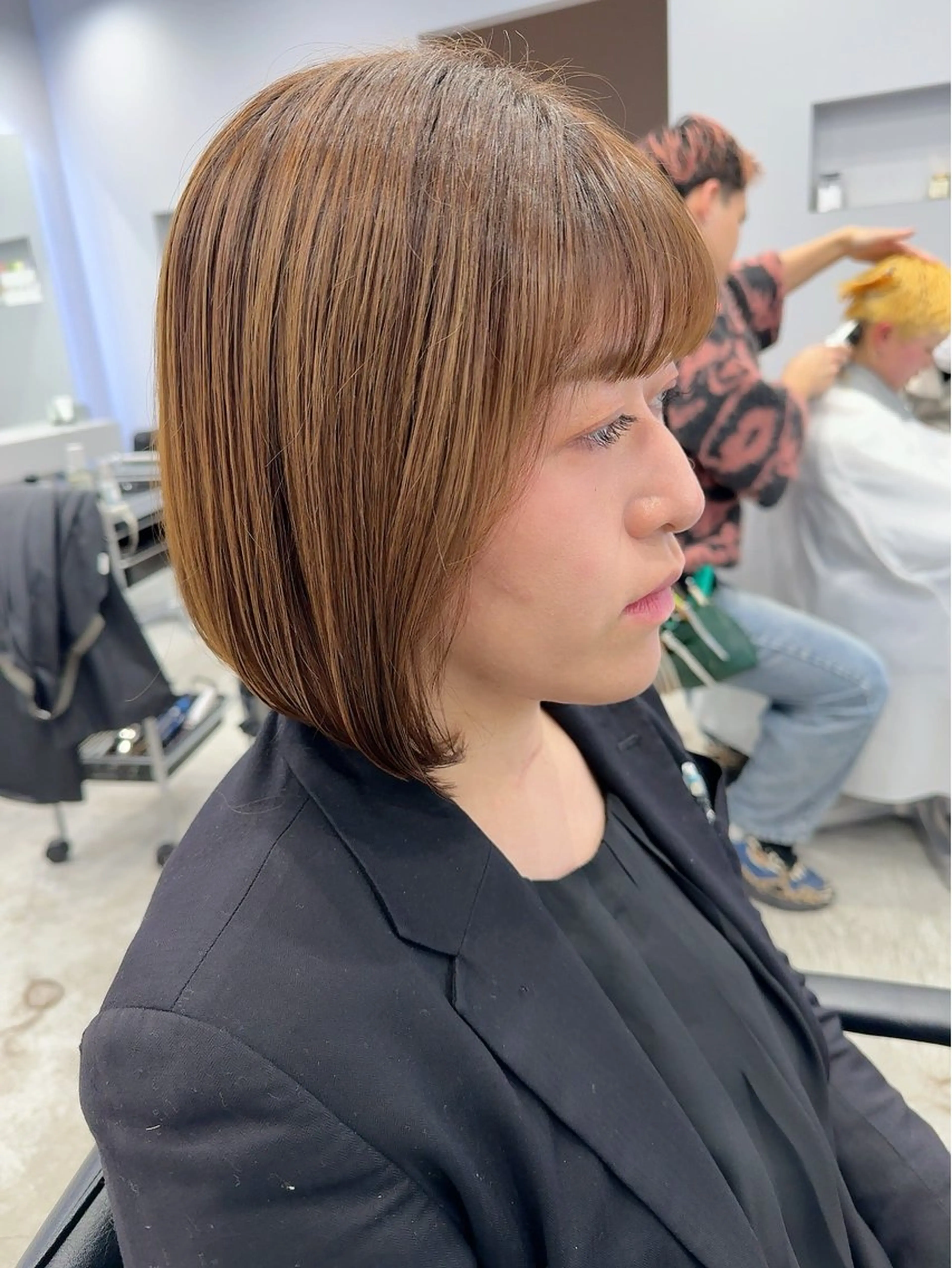 ショート ボブ yae所属・相川 玲央奈のヘアスタイル