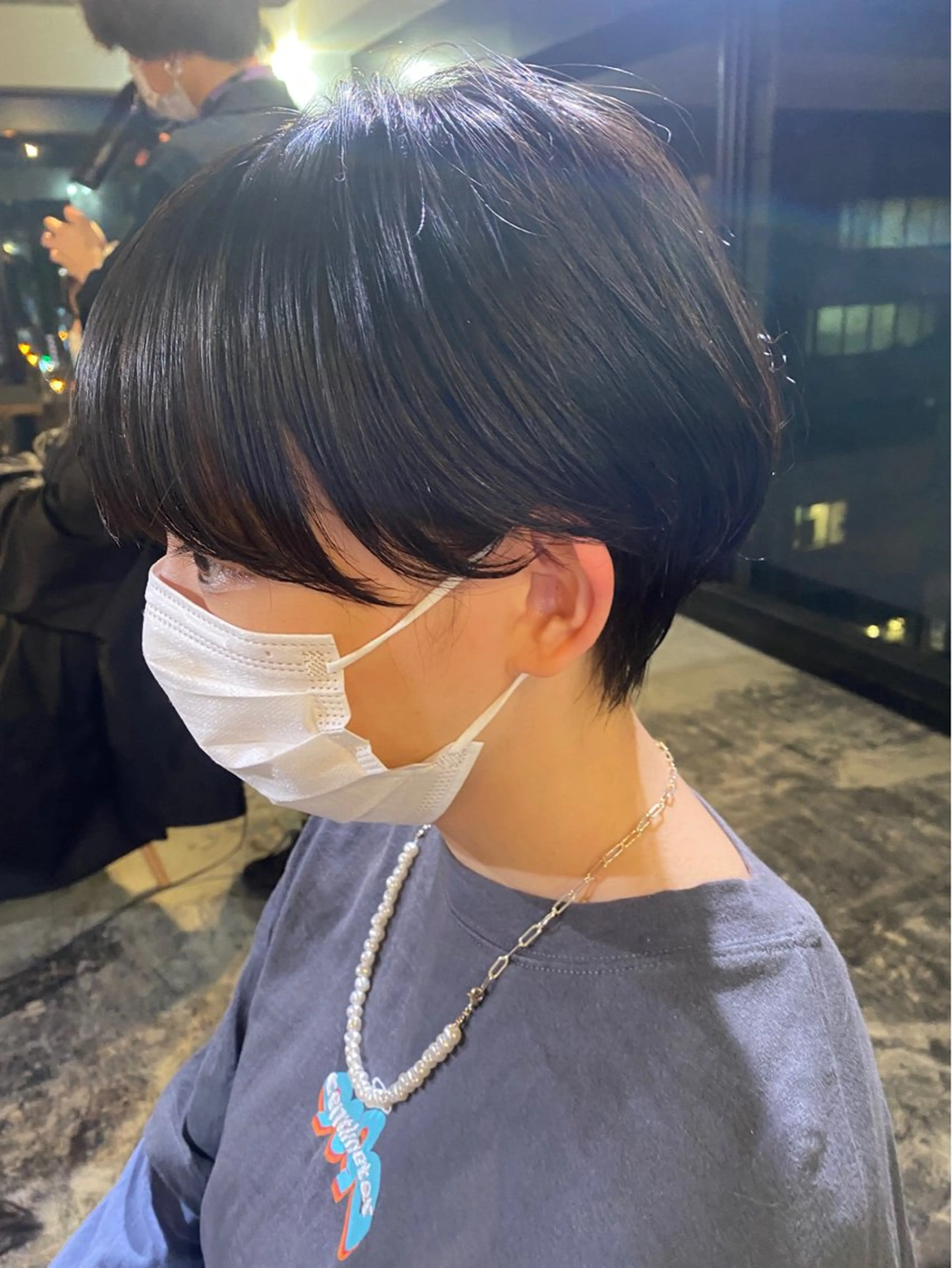 ショート 最新ケアカラー 髪質改善YUTOのヘアスタイル