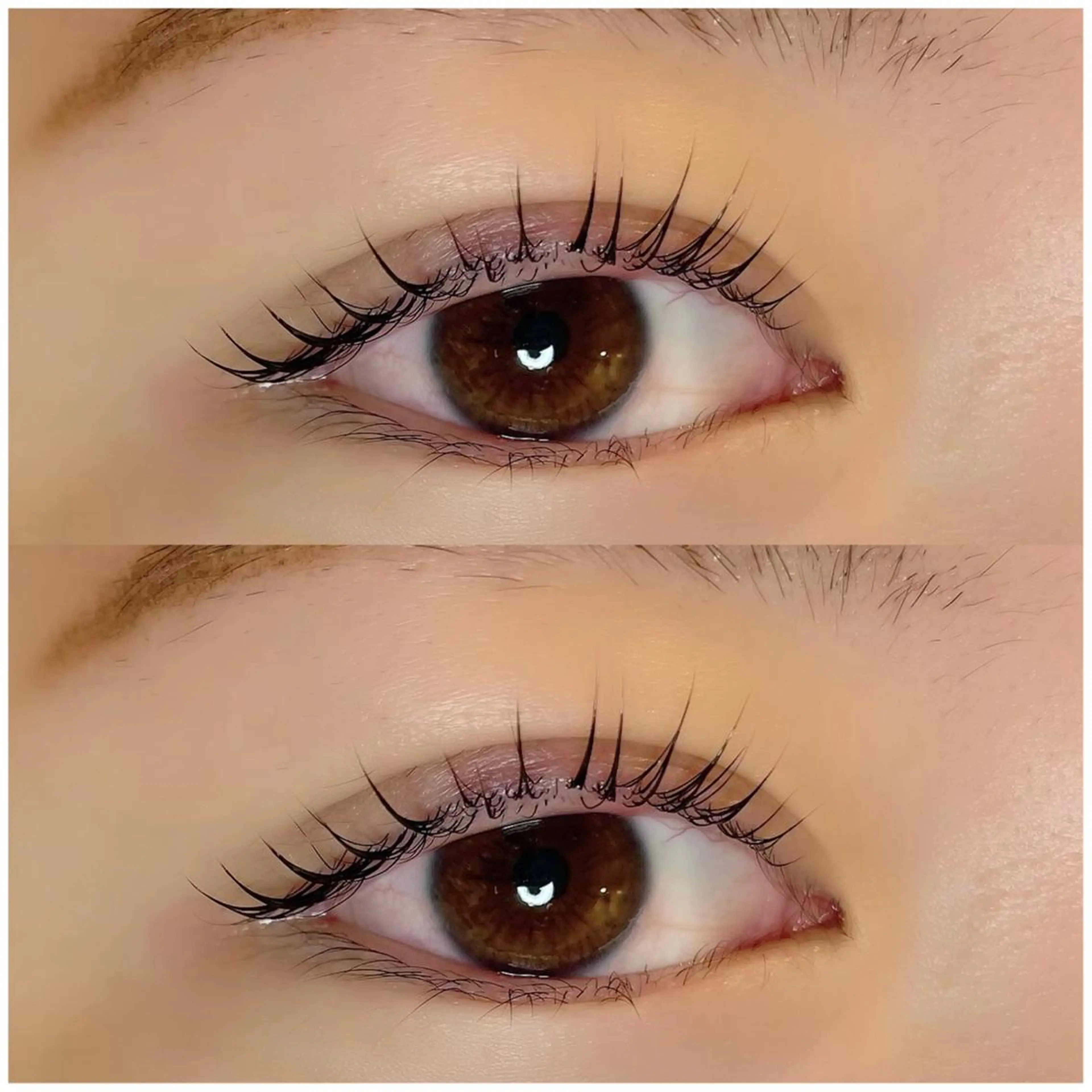 マツエク・マツパ フラットラッシュ ナチュラル パリジェンヌラッシュリフト まつげパーマ 一重×まつ毛パーマ マツパ 💕丸島 夏名🐰🍀のマツエク・マツパデザイン