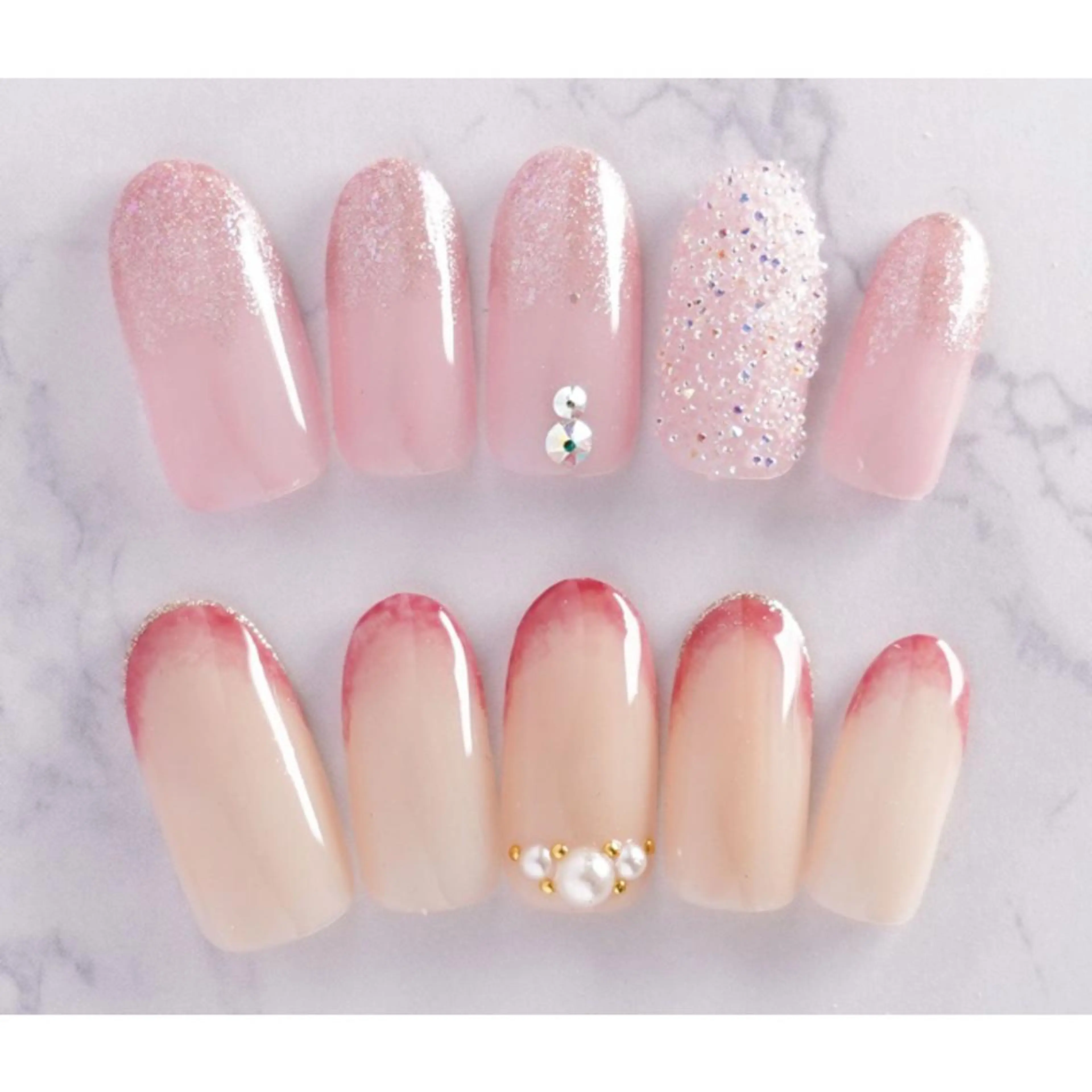 【オフあり】華やかデザインコース9100​〜​12,000円(新規当店オフ無料/他店オフ1,100円)の写真