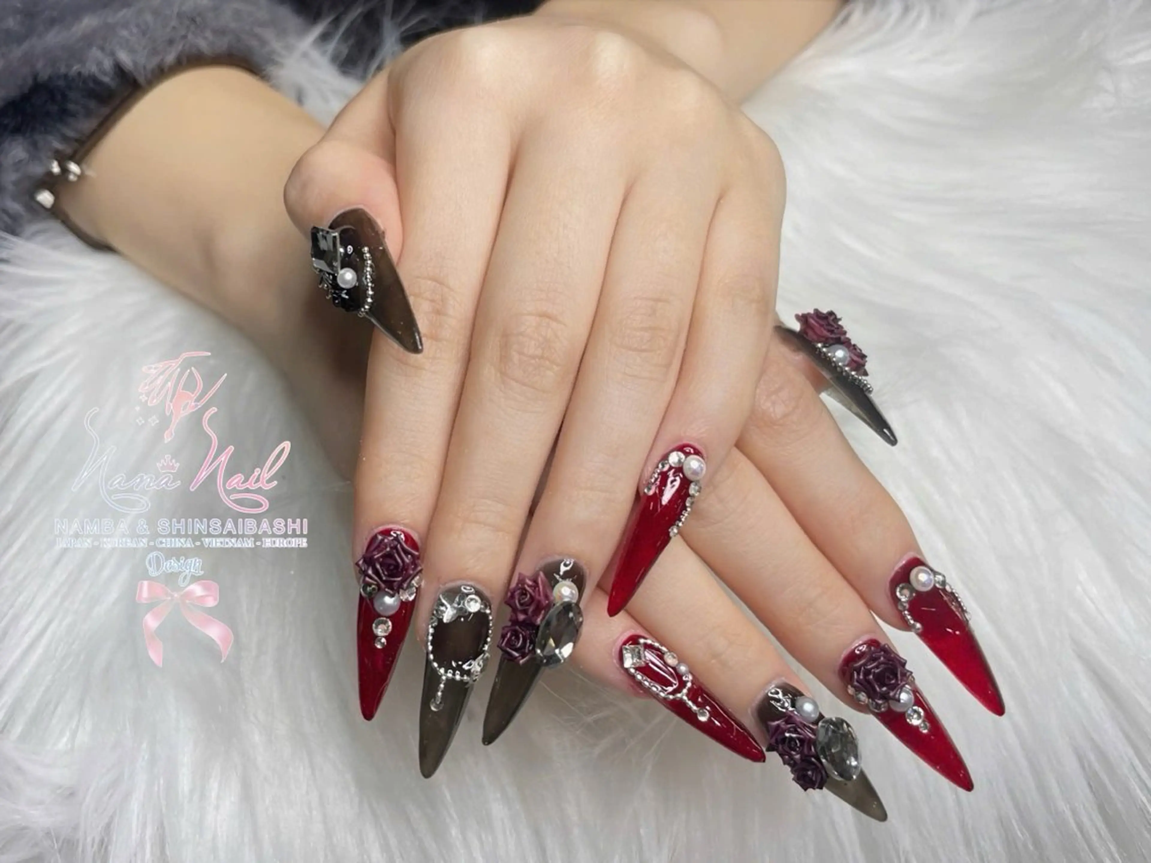 ネイル フットネイル ジェルネイル 持ち込み ネイルチップ ハンドネイル リナネイル 長堀橋店／東心斎橋店のネイルデザイン