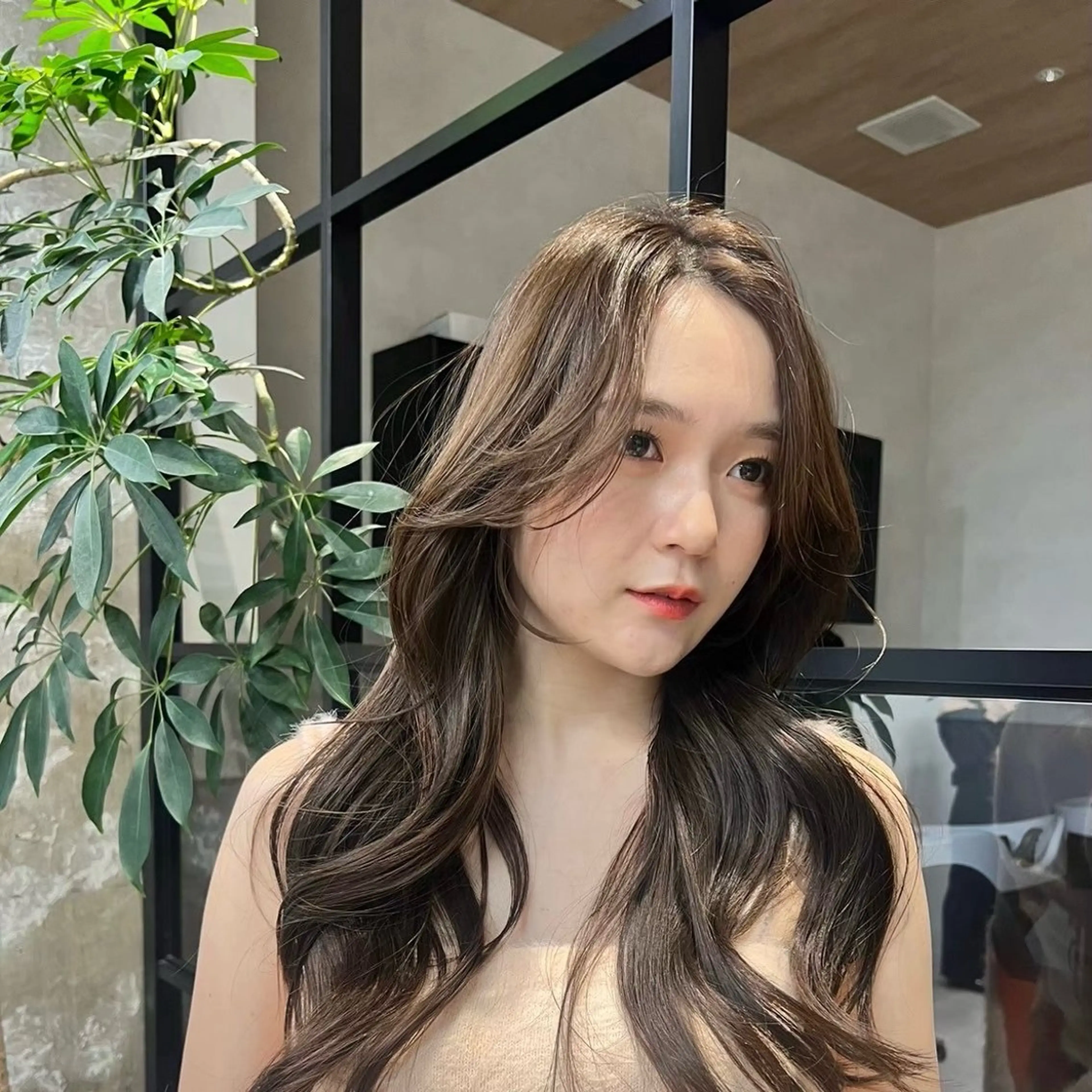 ロング カラー メンズパーマ /髪質改善/はるたのヘアスタイル