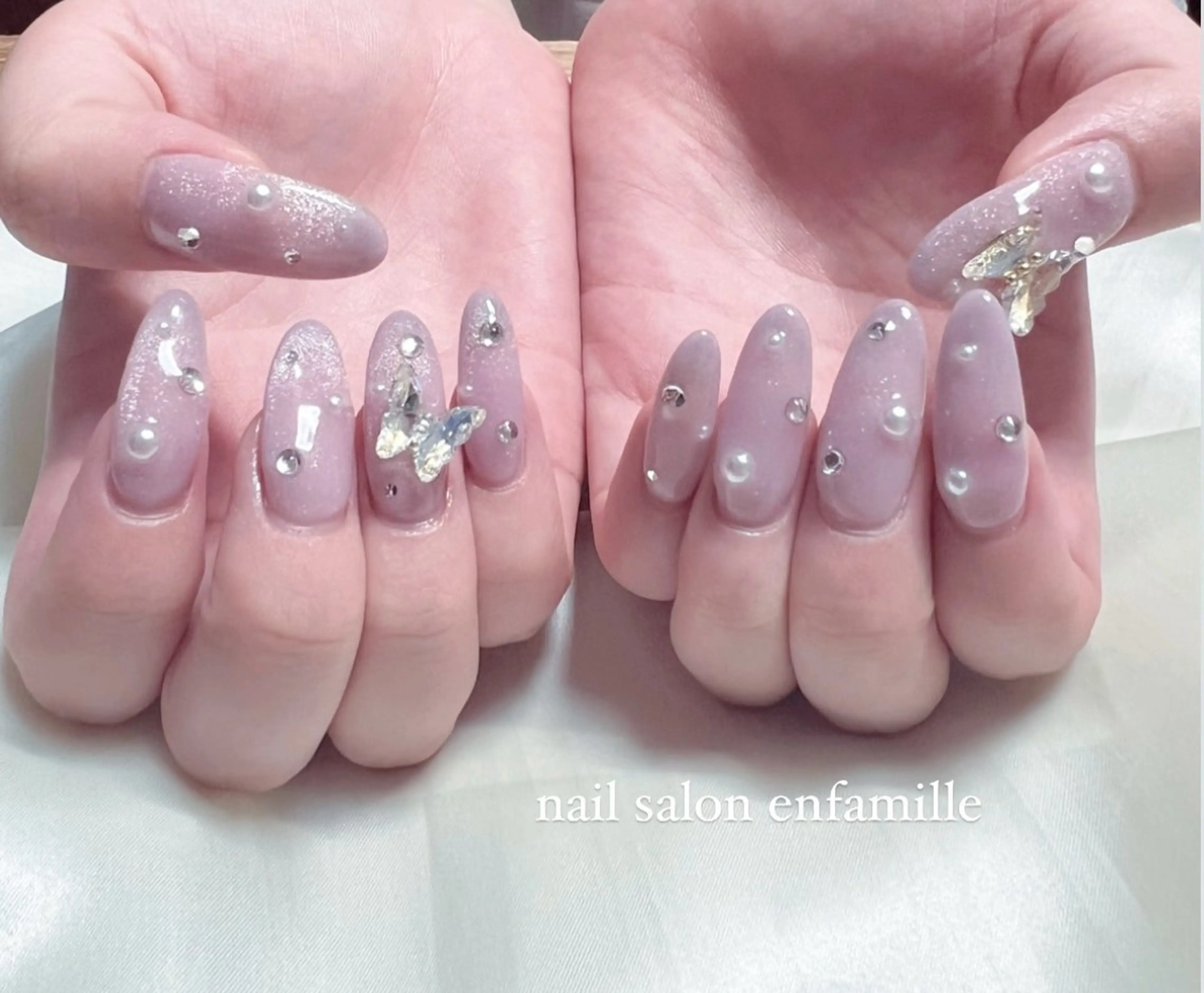 ネイル ハンドネイル nail salon en familleのネイルデザイン