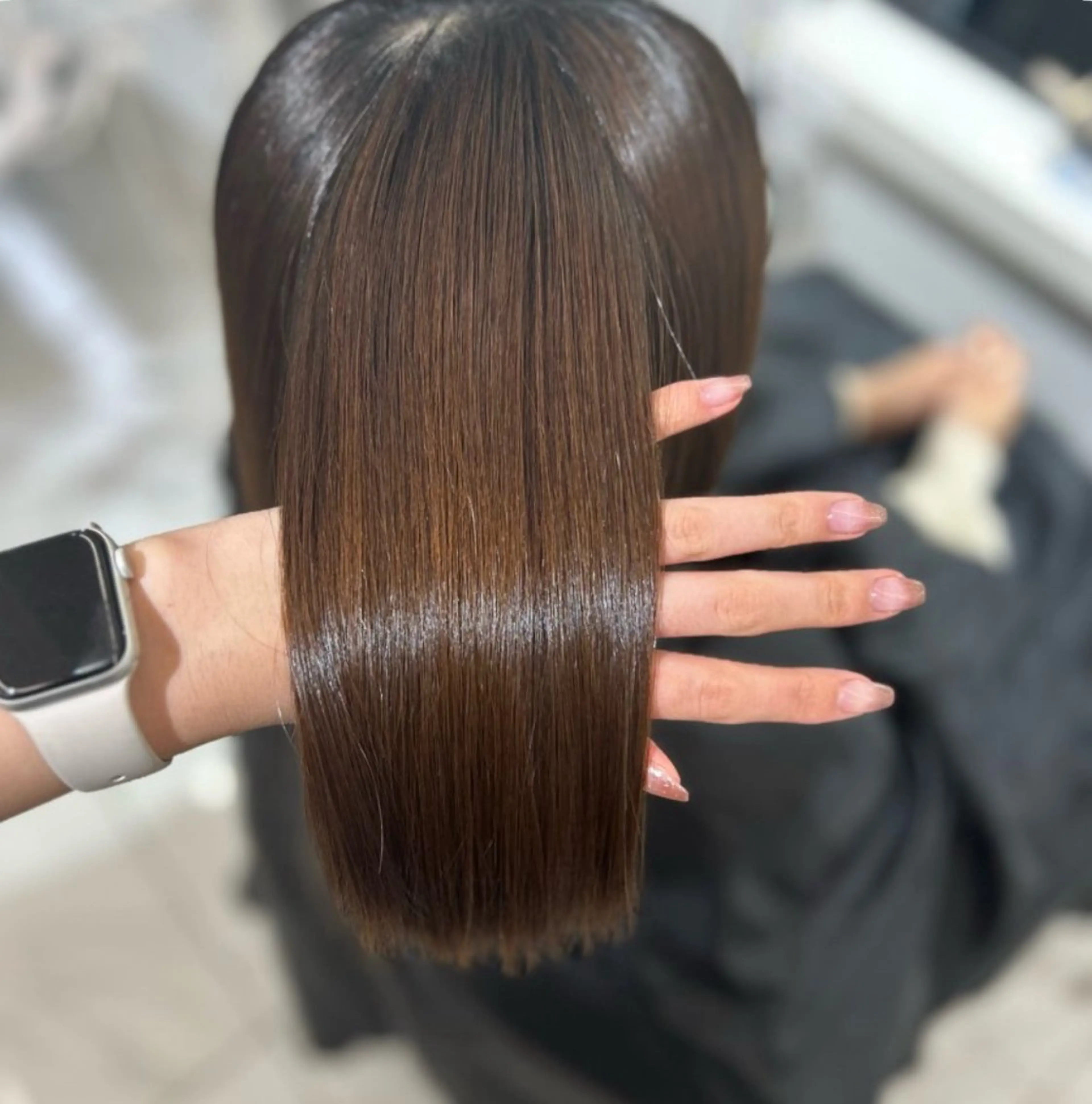 パーマ 縮毛矯正 ストレートパーマ 縮毛矯正 艶髪🫧/縮毛矯正 /渋谷/Masakiのヘアスタイル