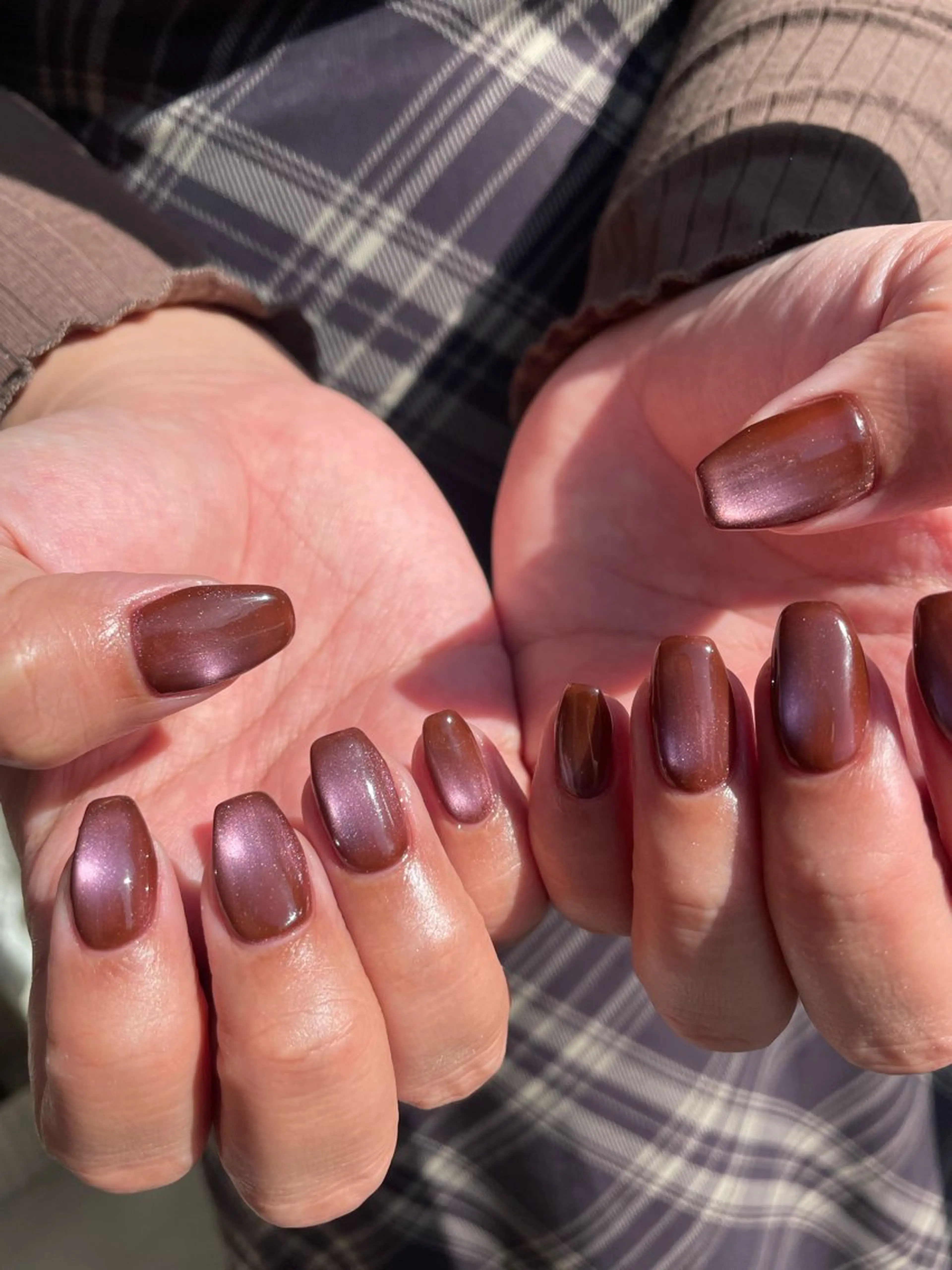 ネイル マグネットネイル ハンドネイル Hisaka Mikiのネイルデザイン