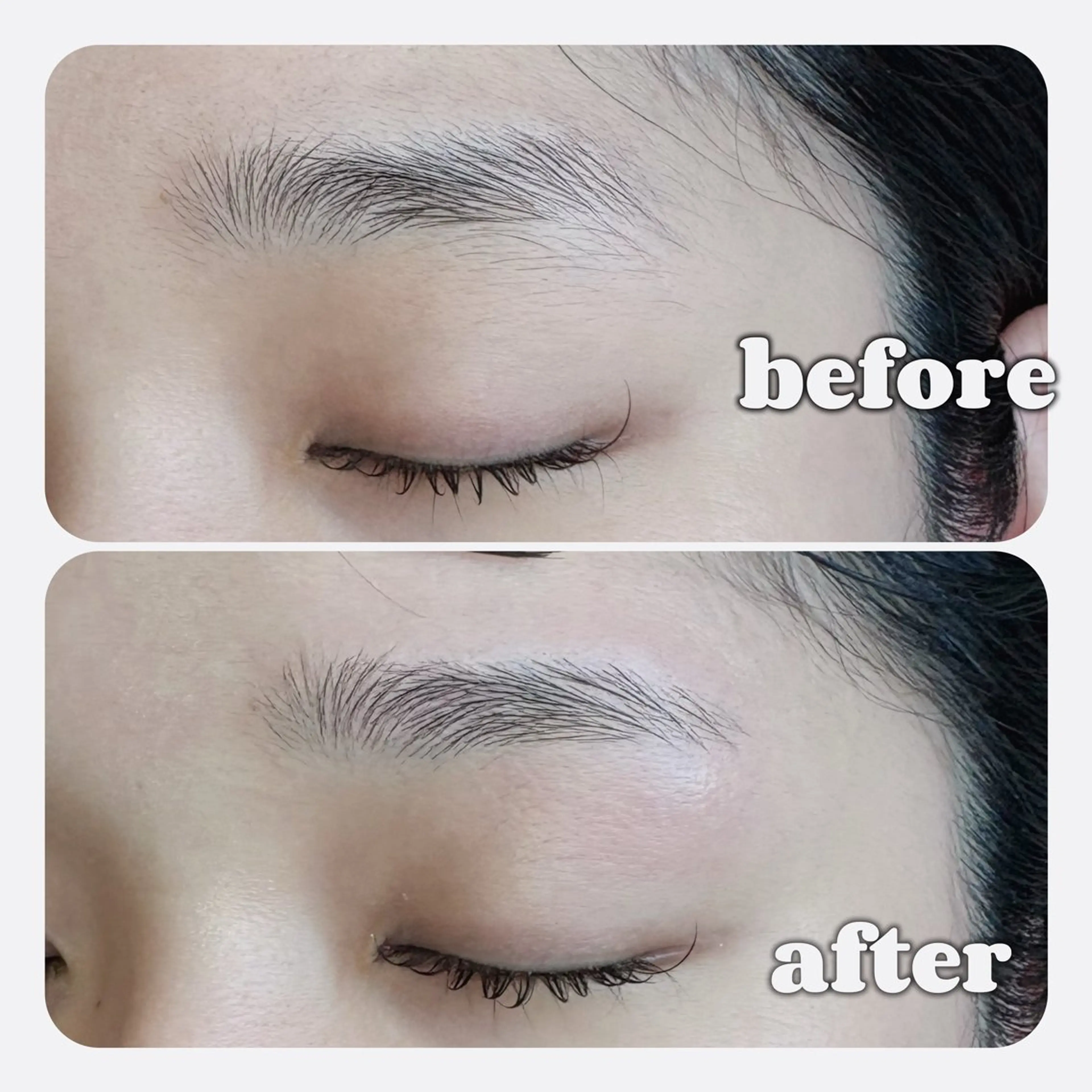 アイブロウ ハリウッドブロウリフト 眉毛ワックス脱毛 LAND🫧🎀 Ayakaの眉毛・アイブロウイメージ