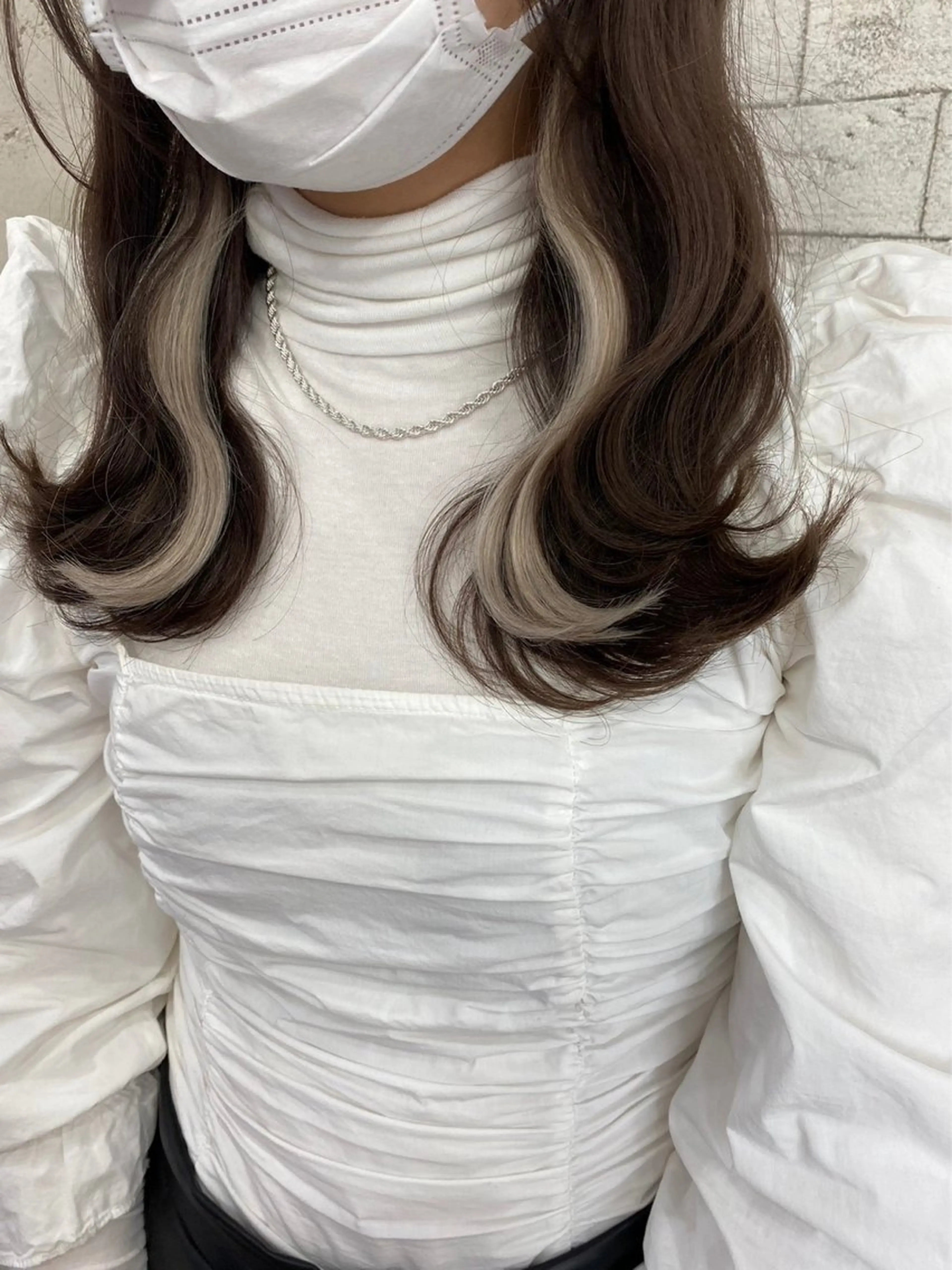 ミディアム エクステ ブリーチカラー 🤎〰️Yuunaのヘアスタイル